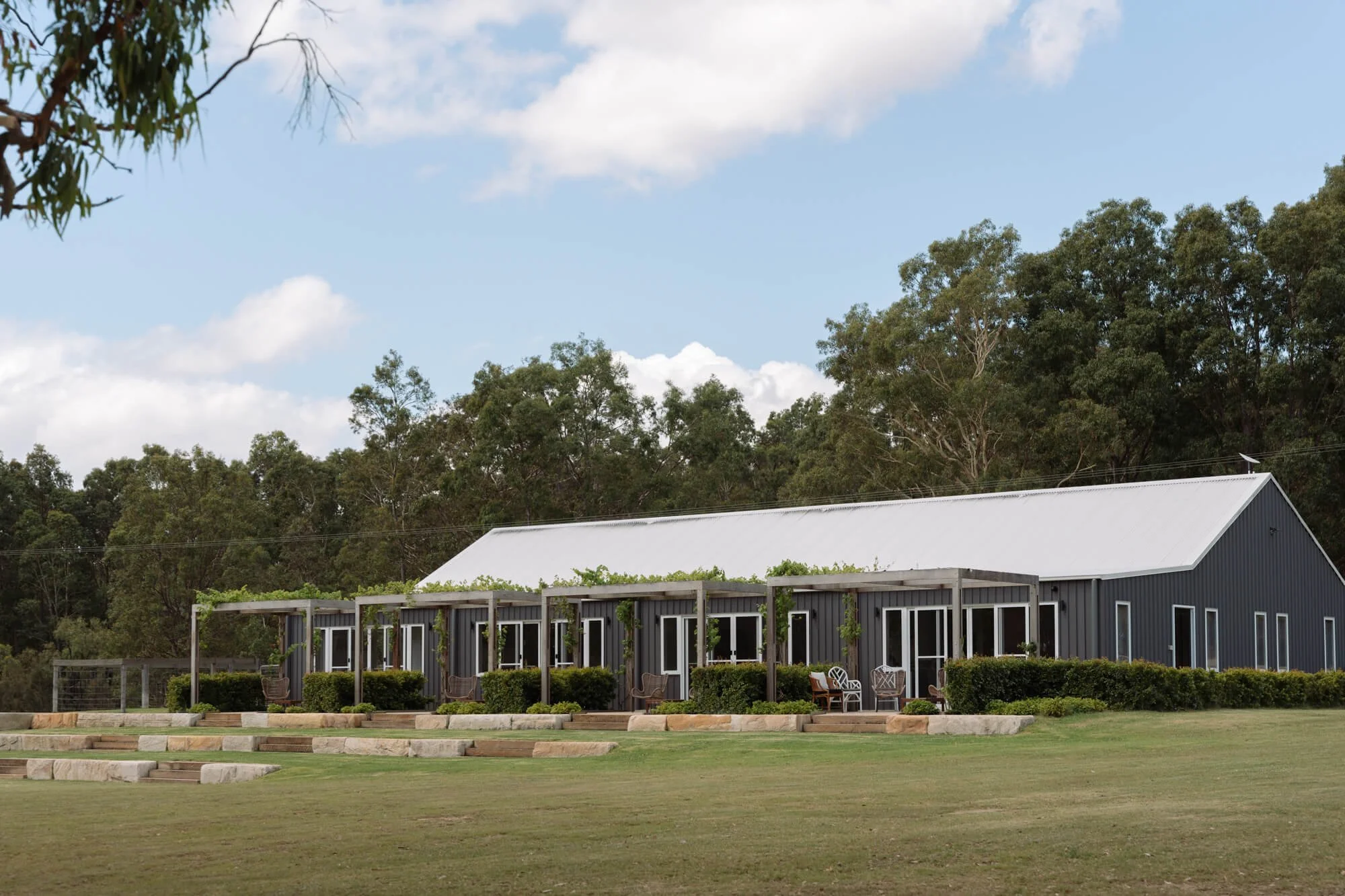 Hunter Valley vineyard wedding venue at Squires Vineyard