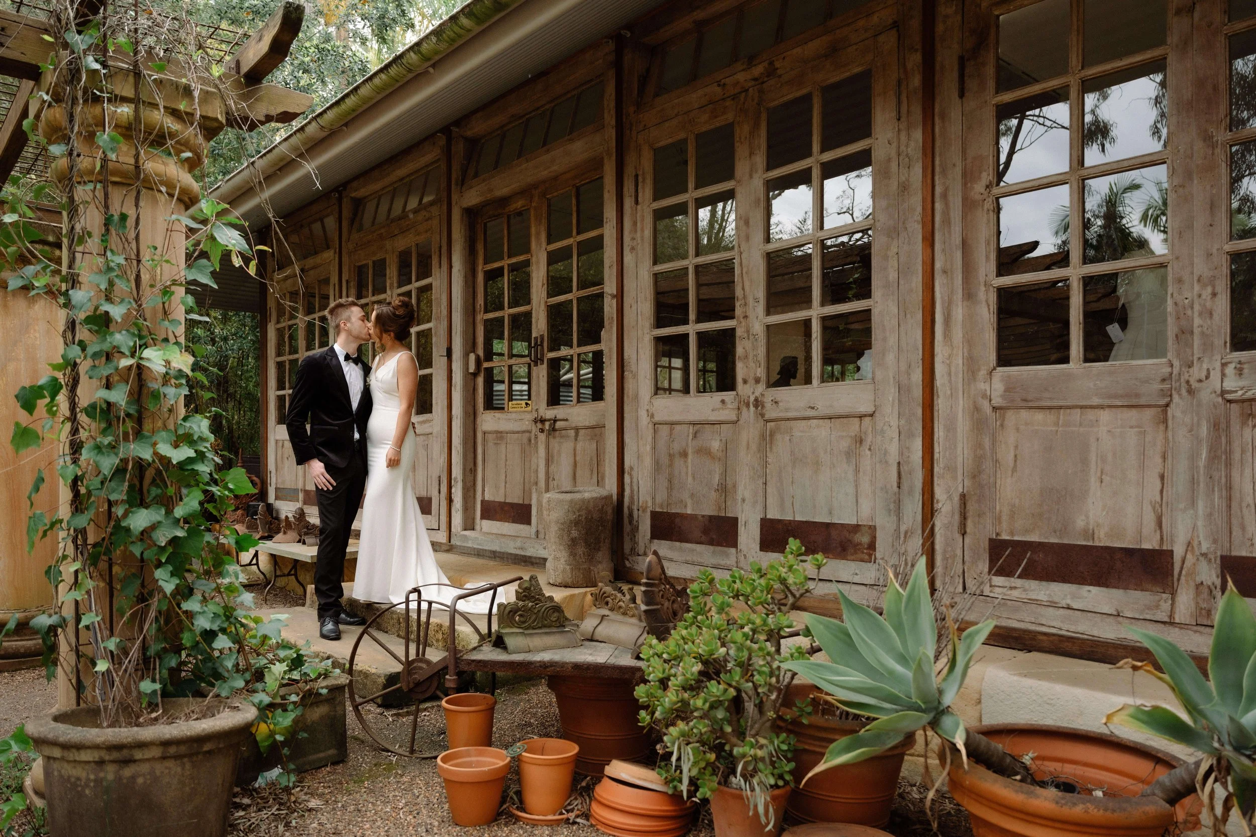 Leaves & Fishes wedding venue in Lovedale Hunter Valley surrounded by tropical gardens and lagoon