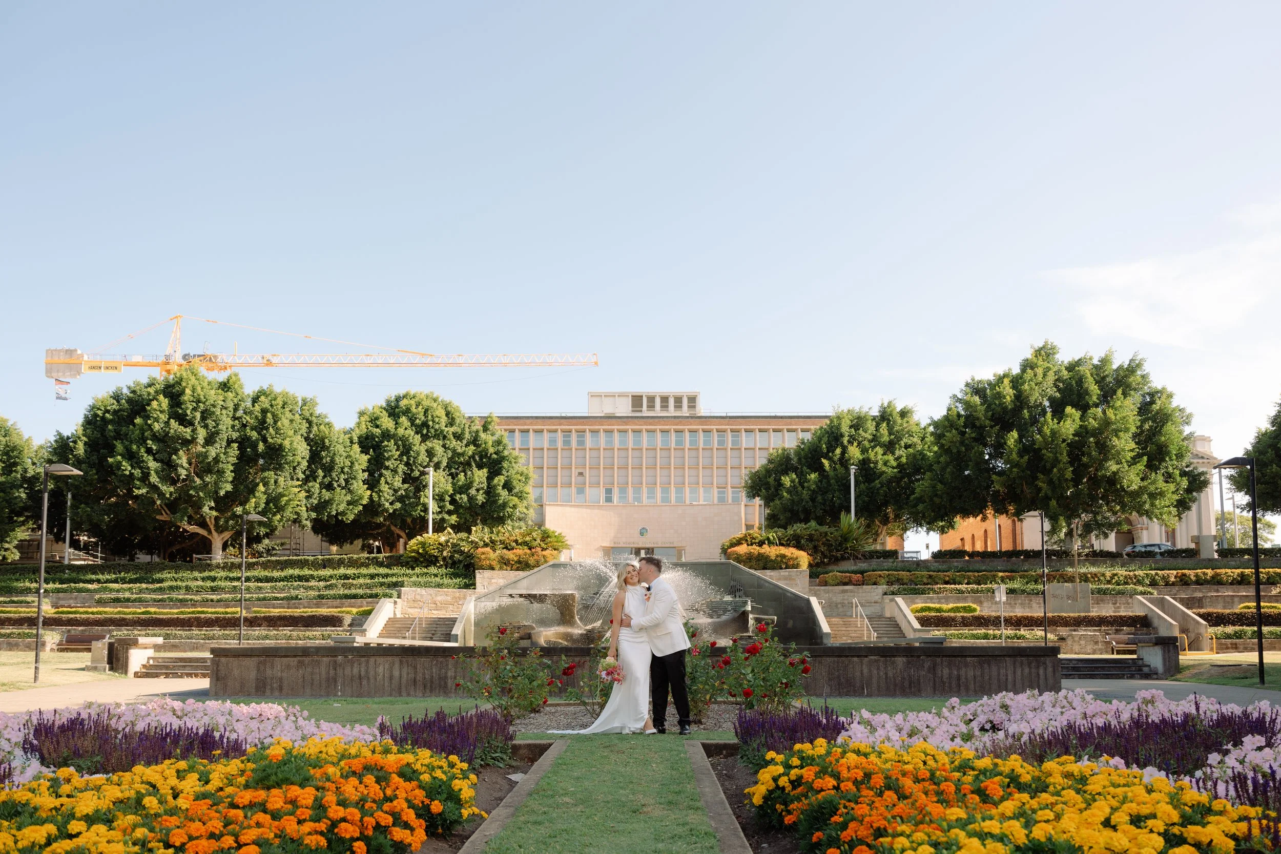 Newcastle wedding photography — Sarah and Michael at Newcastle venue