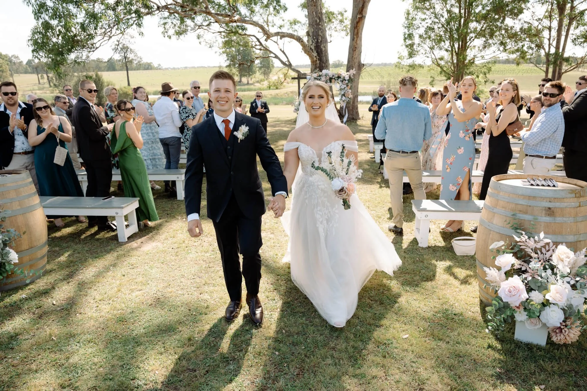 Squires Vineyard wedding venue in Pokolbin, Hunter Valley