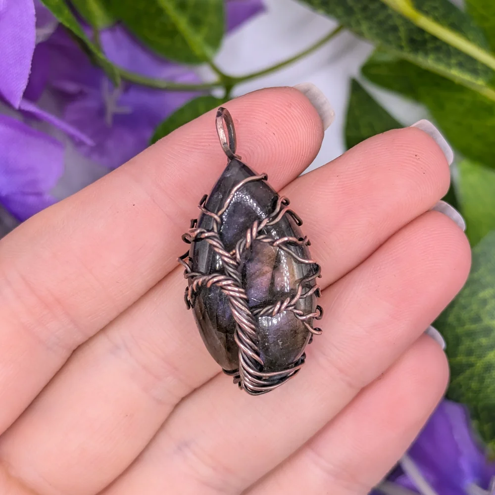 Labradorite Tree of Life Pendant — Imberstore