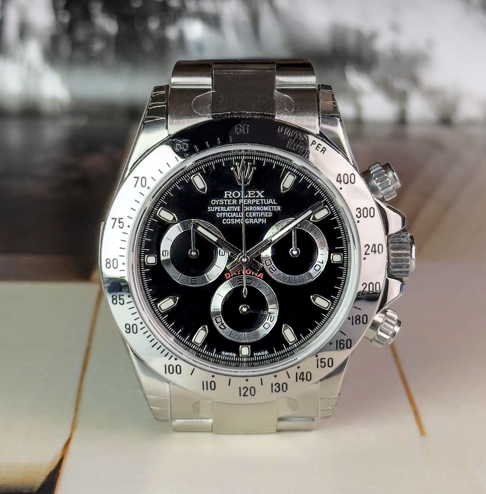 Rolex Cosmograph Daytona - 116520 - N.O.S Fully Stickered (Sold)