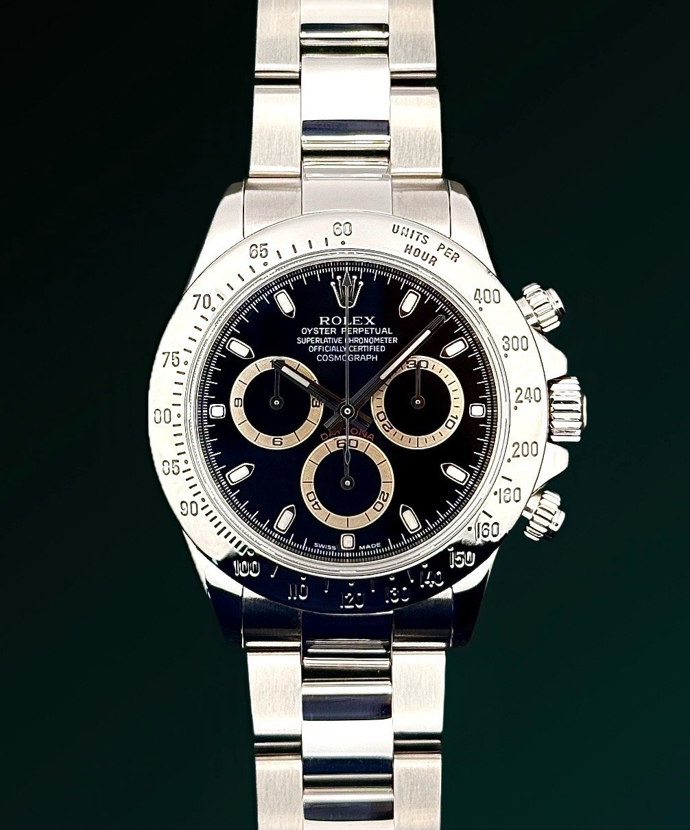 Rolex Cosmograph Daytona - 116520 - Black Dial