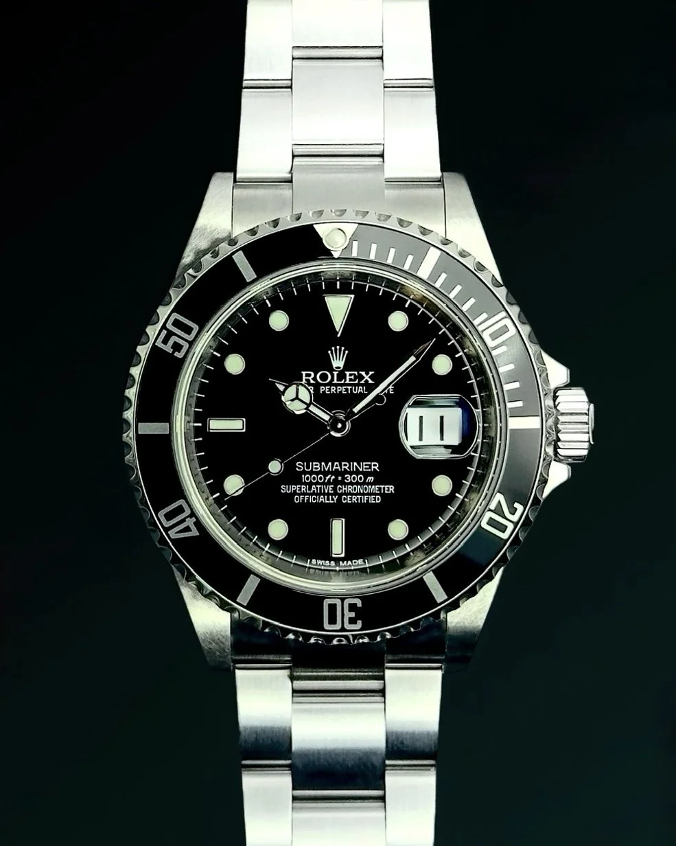 Rolex Submariner Date - 16610 - 2002 With 2025 Rolex Service (SOLD)