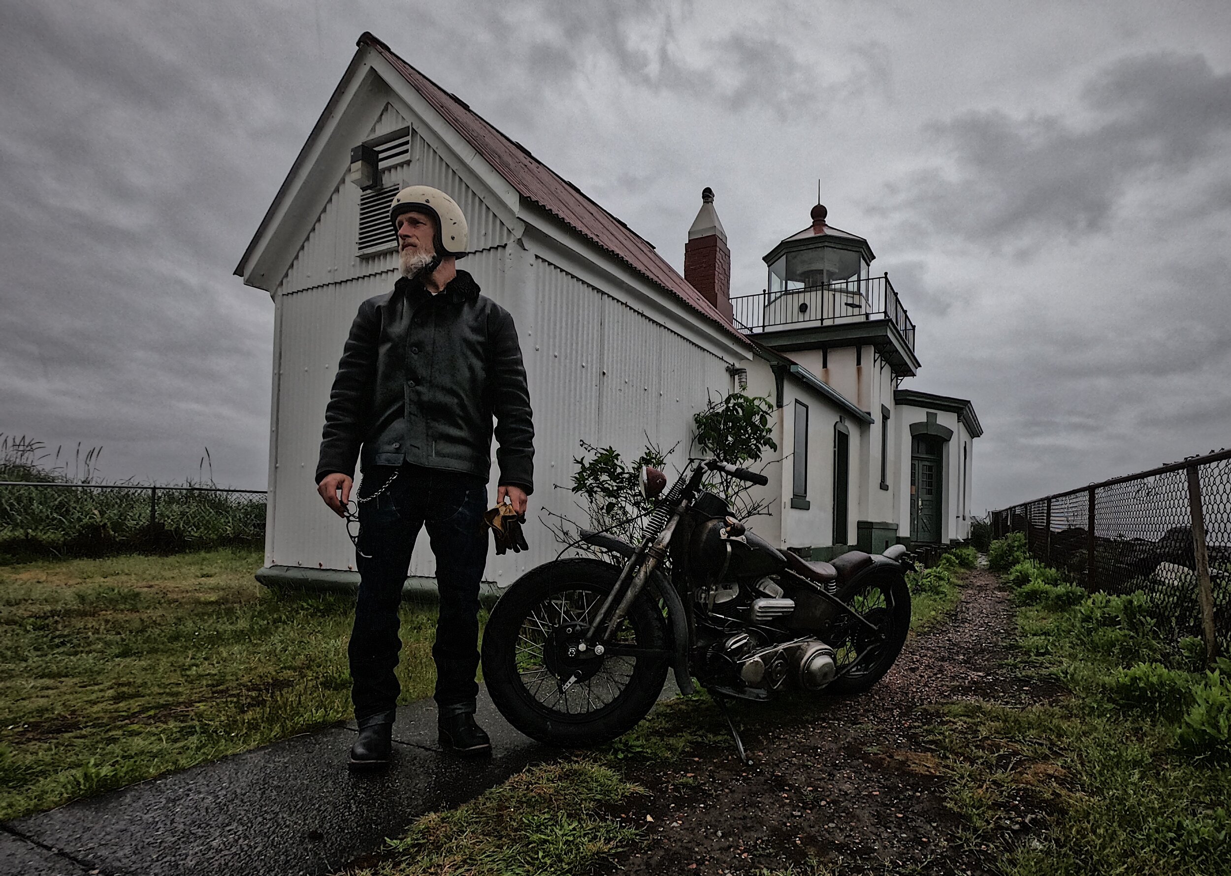 Black Bear Brand Horsehide N1 Deck Jacket