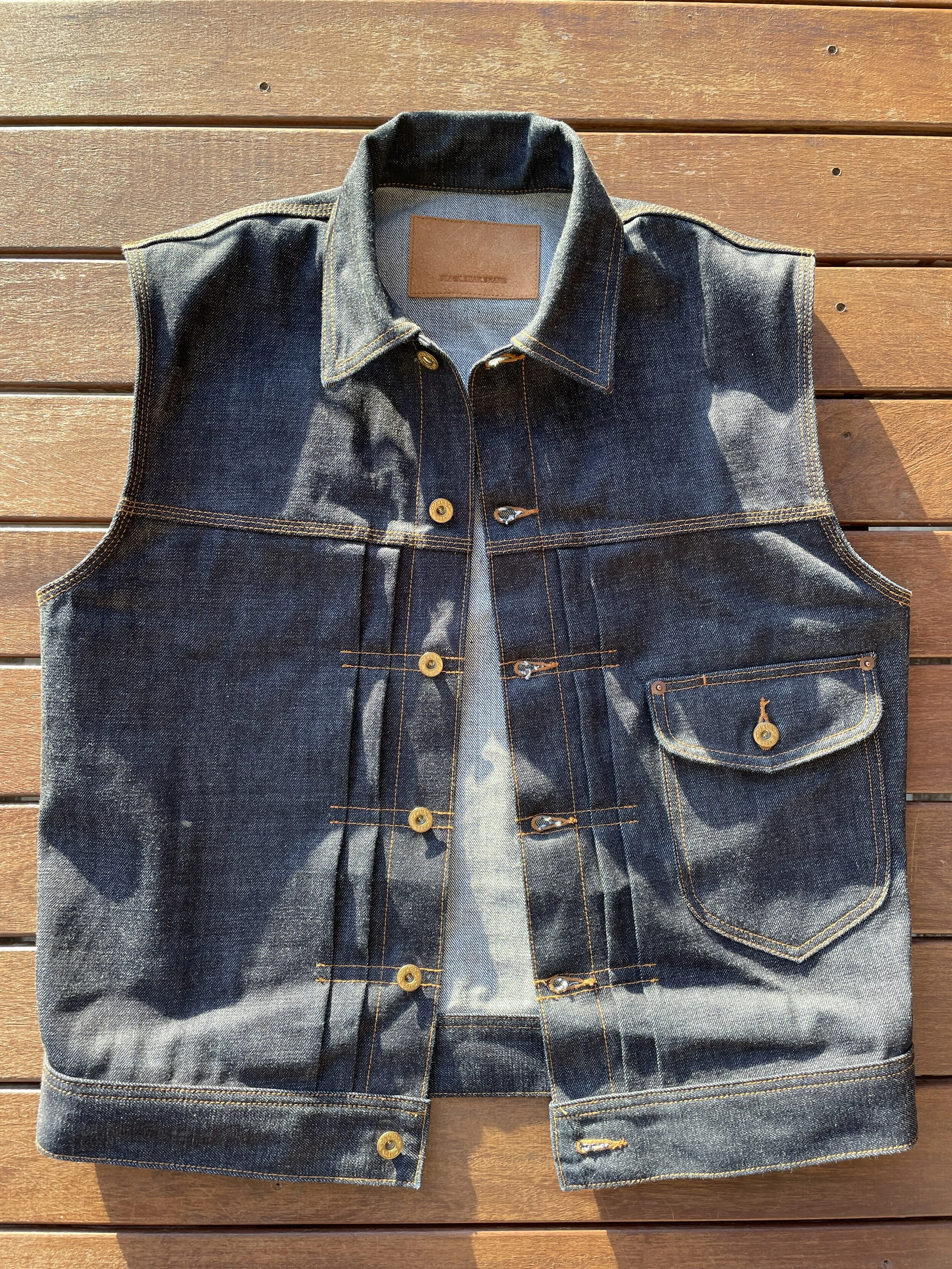 the Black Bear Brand ONE Jean Vest