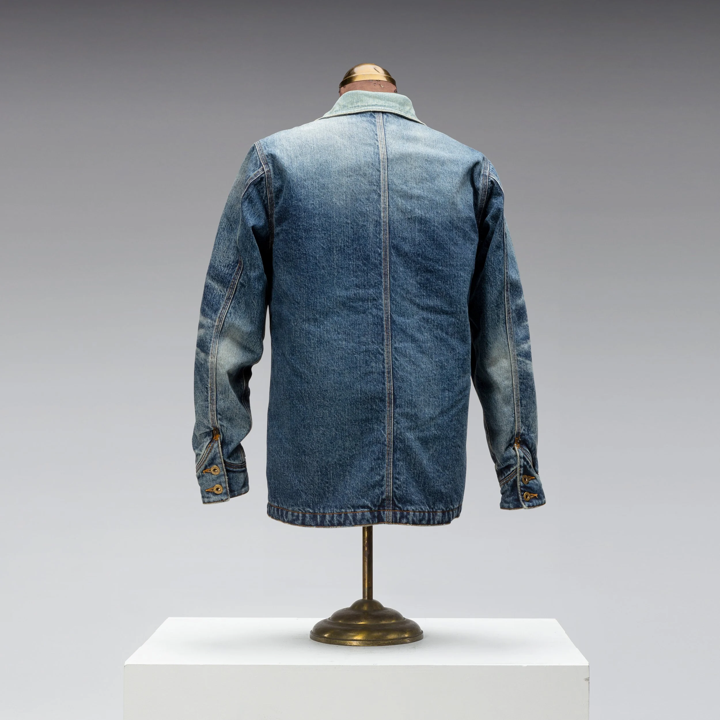 Black Bear Brand WINTER Washed Selvage Denim Chore Jacket
