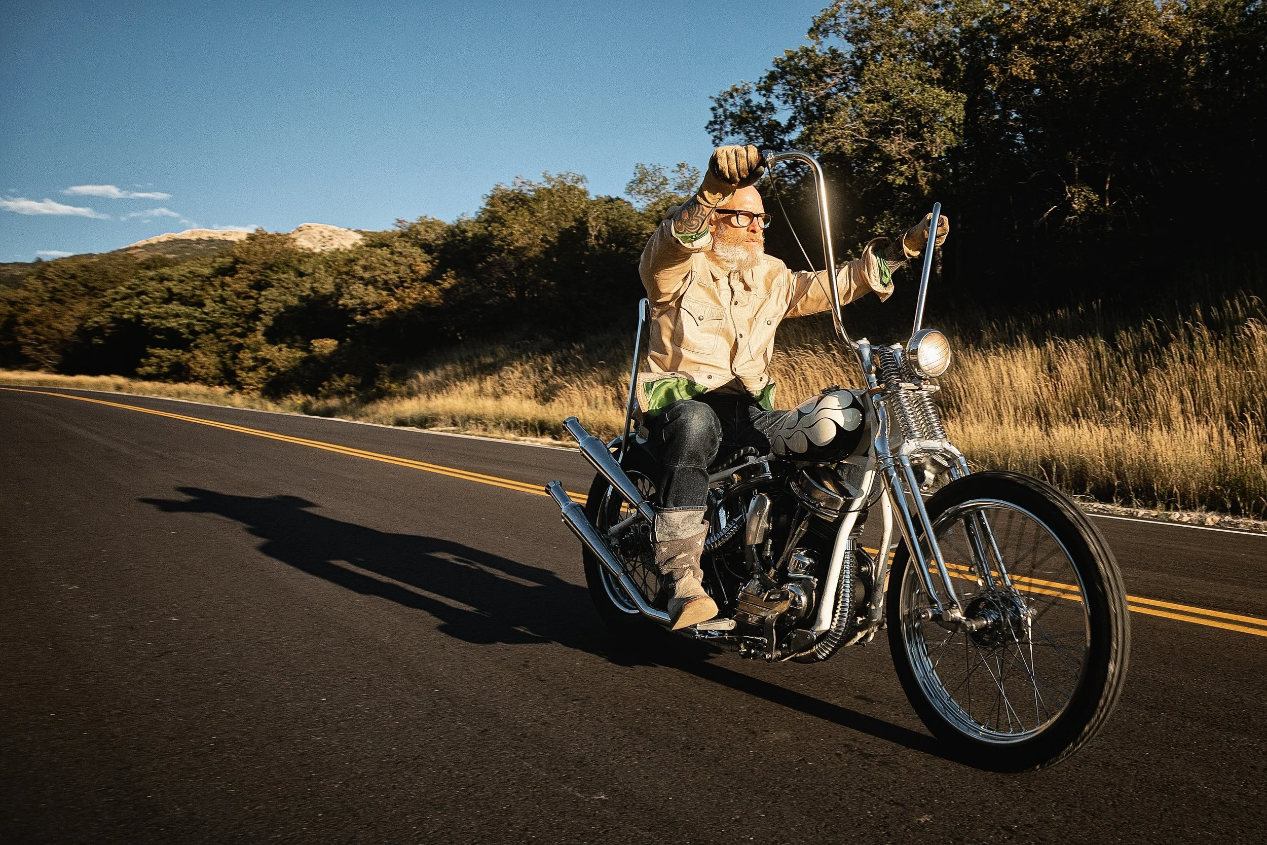 Black Bear Brand - IVORY Western Horween Horsehide Jacket