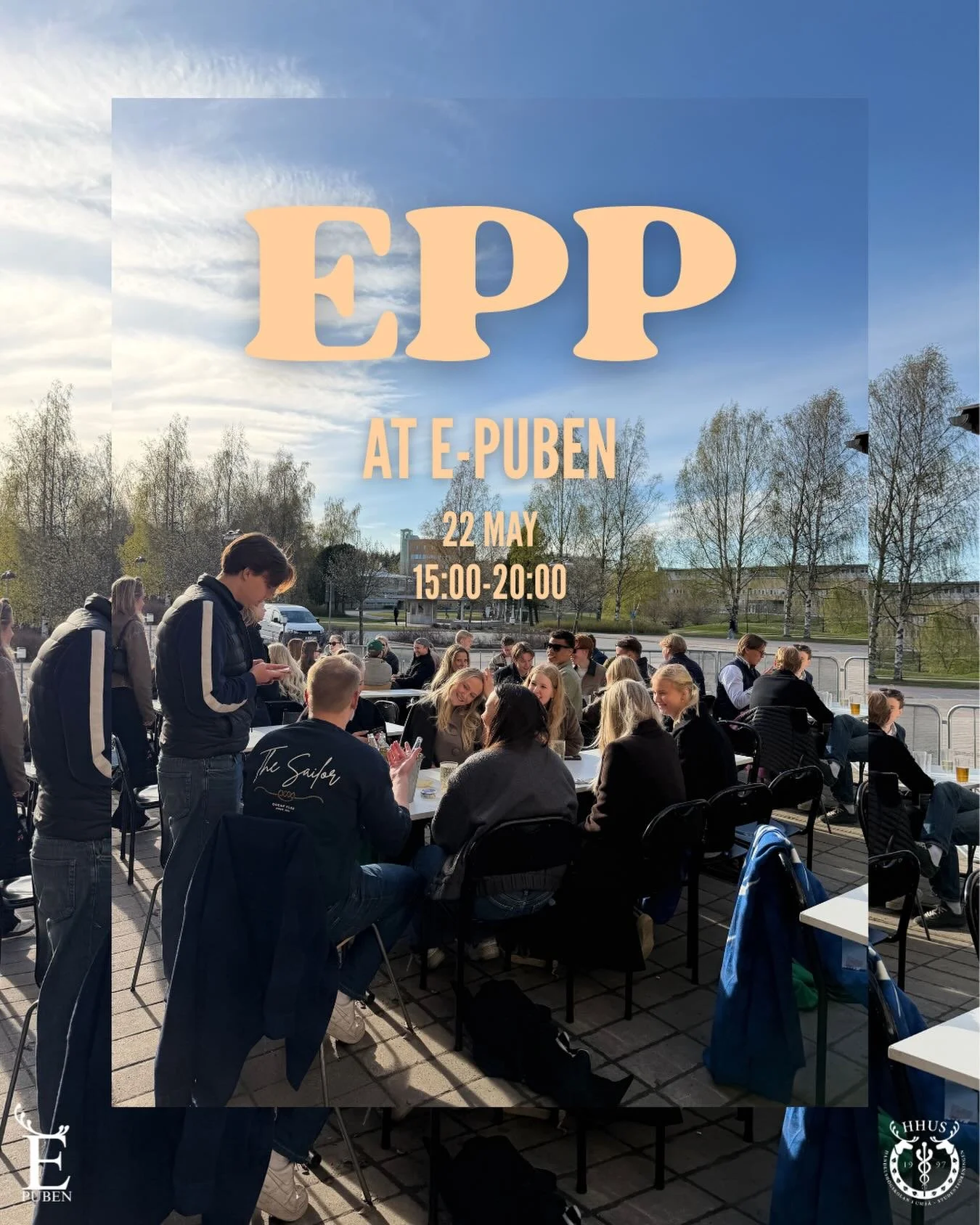 ☀️EPP ☀️

This Friday it&rsquo;s time for EPP, as always! And if the weather is on our side, we&rsquo;ll hopefully be able to enjoy an outdoor EPP as well!🙌

There&rsquo;s not much left of the spring semester now, and you&rsquo;ve all done such a gr