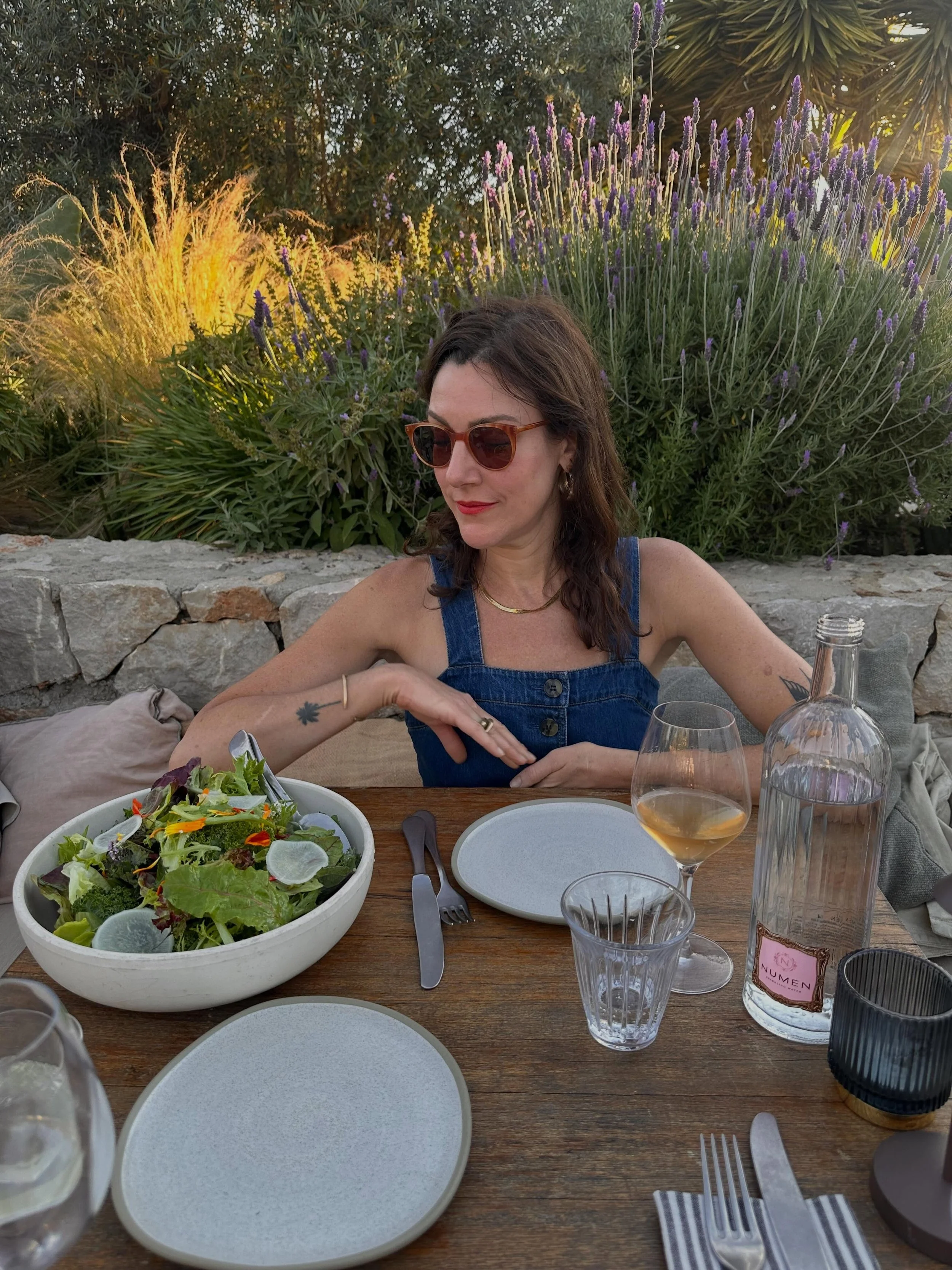 May in Ibiza > much needed break &amp; surprised our good friend&rsquo;s birthday bash. (Which I didn&rsquo;t get a pic of 🥲)

Lots of food, Spanish wines, sunshine, beaches, lemon trees. 🍋