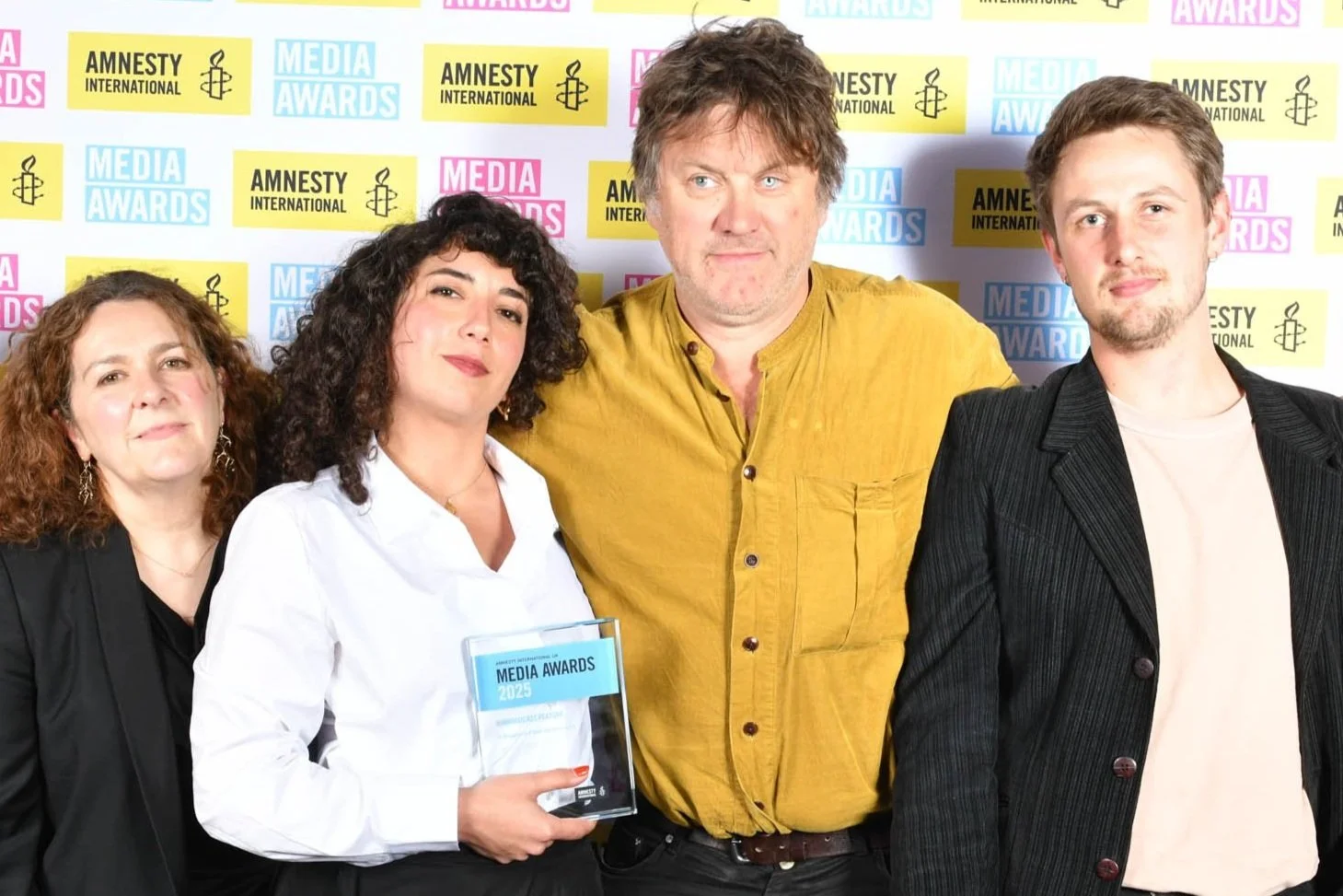 CONGRATS TO VANESSA BOWLES AND THE REST OF THE KILL ZONE TEAM FOR WINNING THE AMNESTY BROADCAST FEATURE AWARD!!!