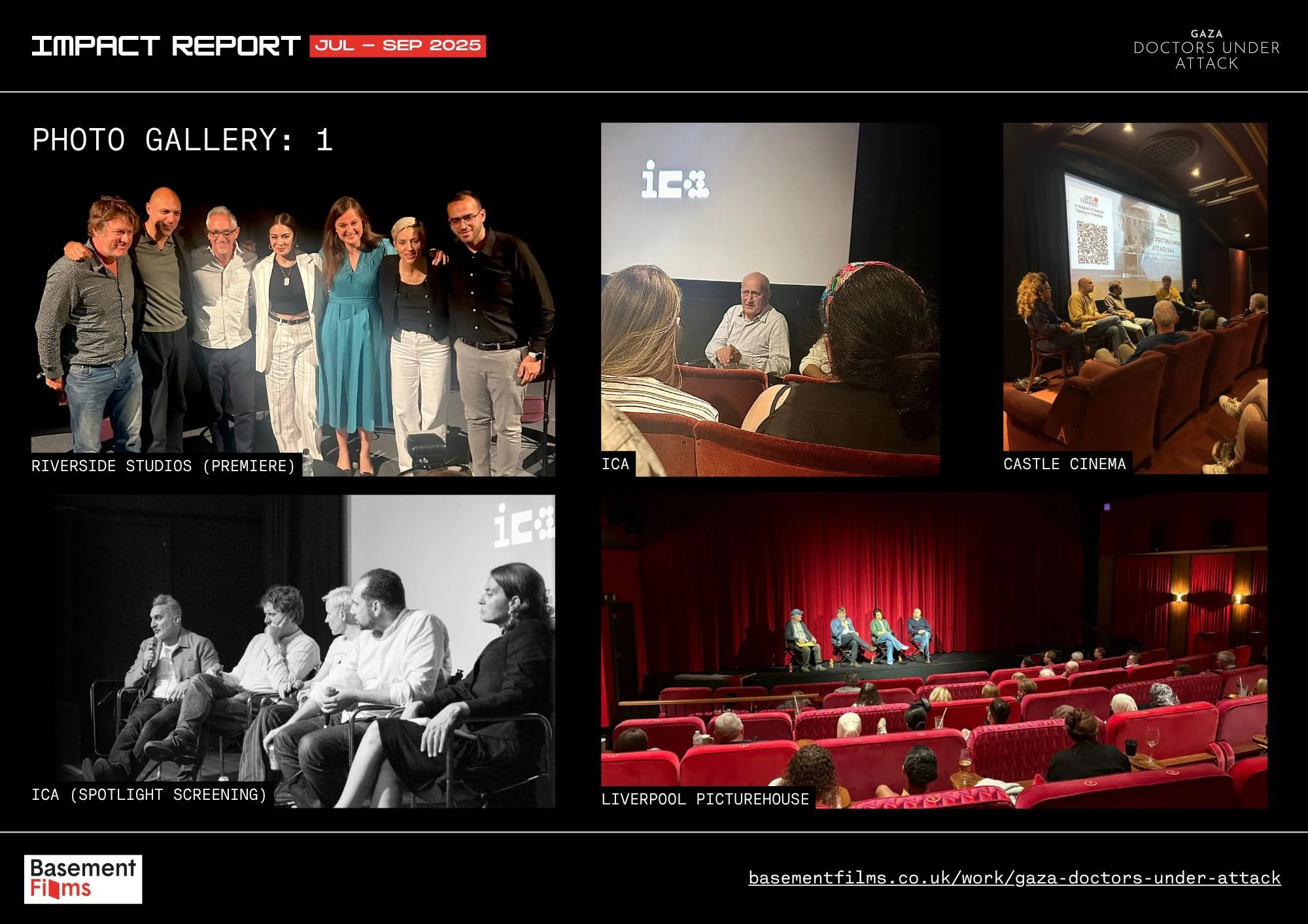 GAZA: DOCTORS UNDER ATTACK IMPACT UPDATE