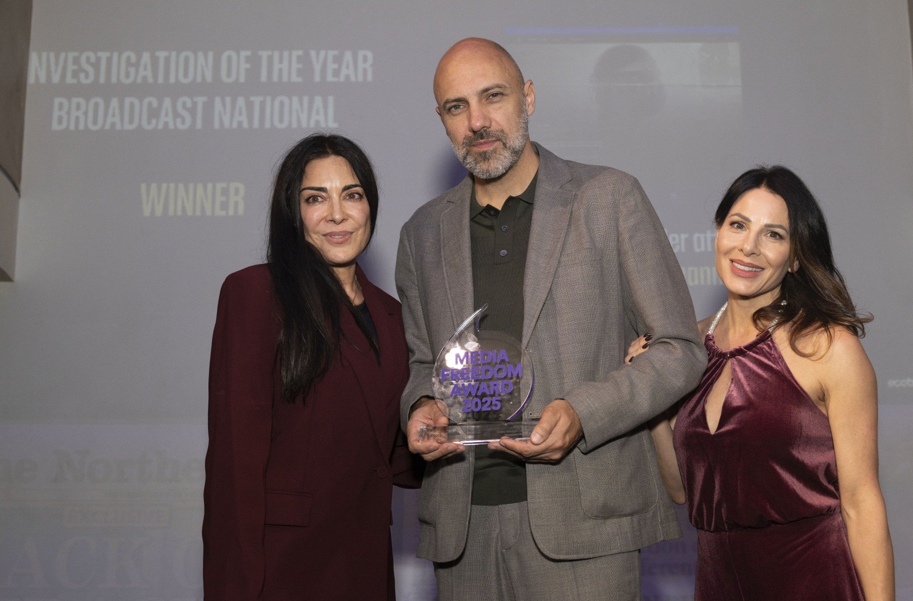 GAZA: DOCTORS UNDER ATTACK WINS AT MEDIA FREEDOM AWARDS!