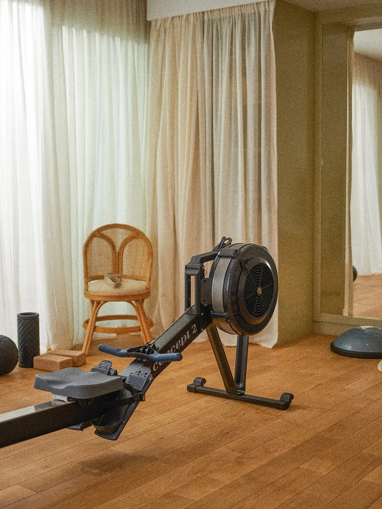 Gym studio access