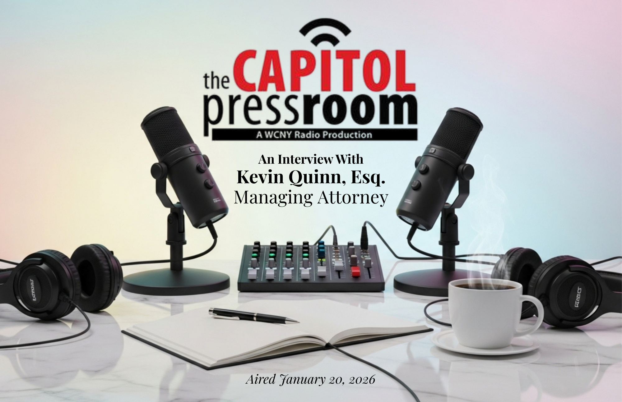 The Capitol pressroom: Coerced Debt; an interview with Kevin quinn, managing attorney
