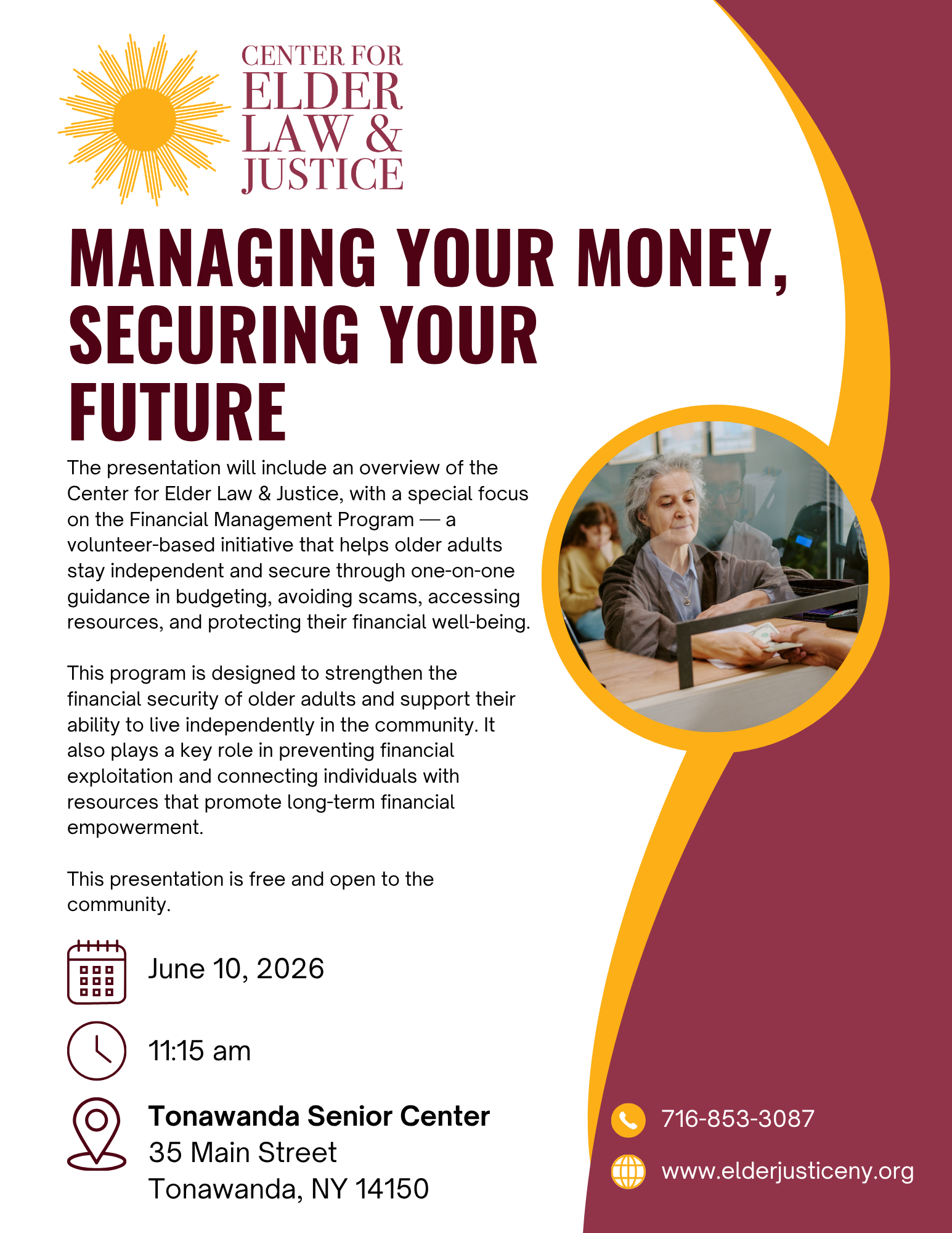 Managing Your Money, Securing Your Future