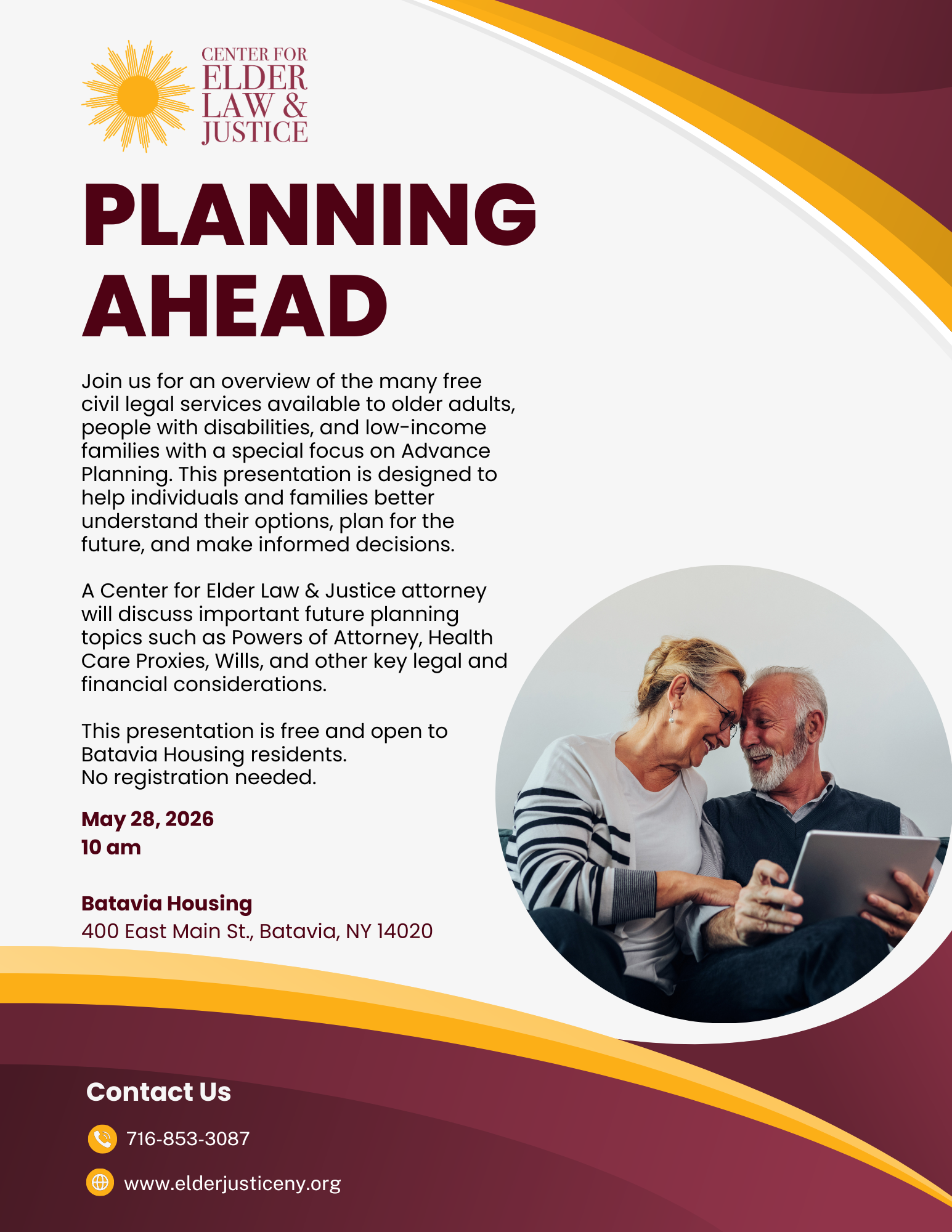 Planning Ahead