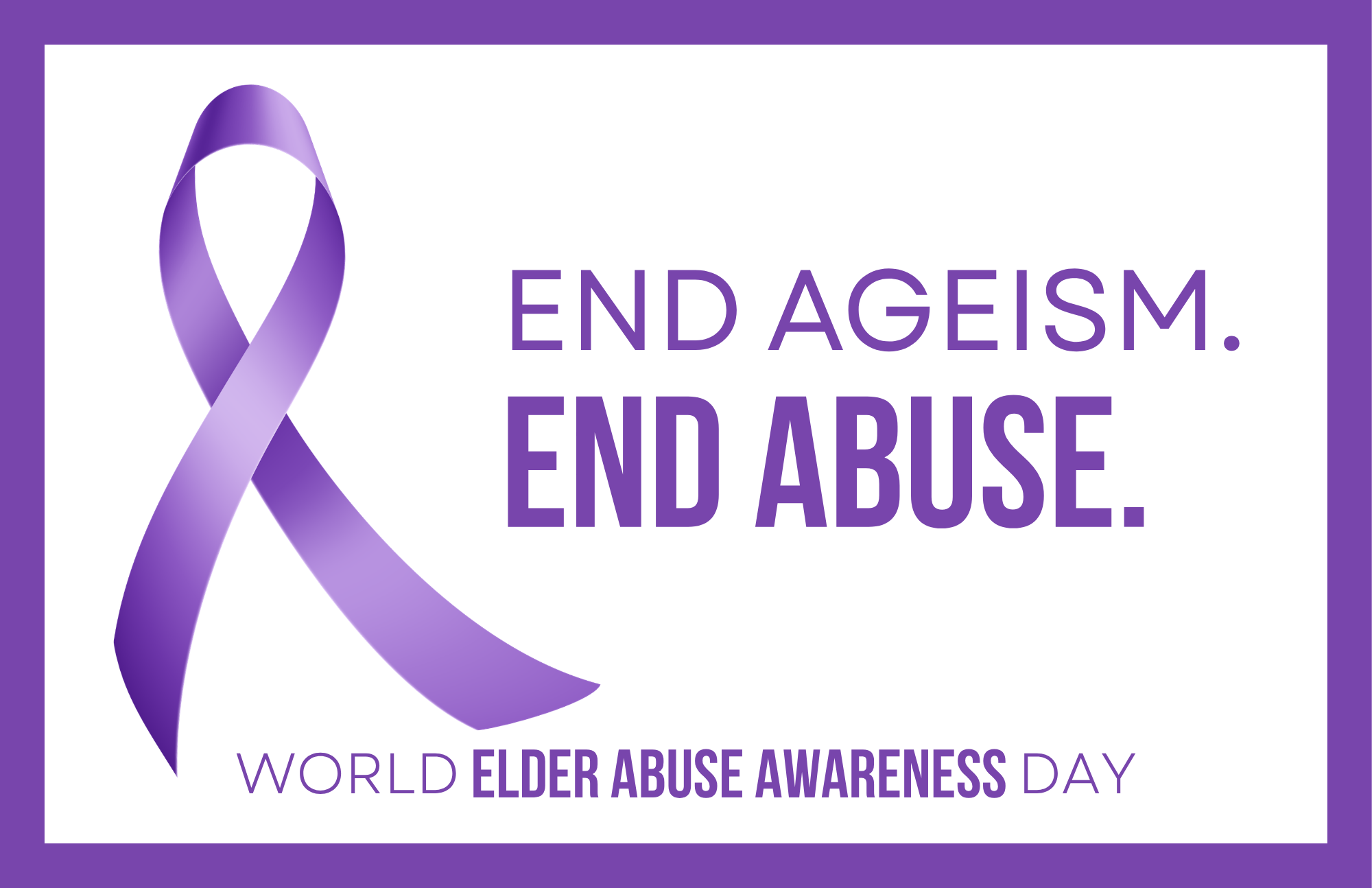 PRESS RELEASE: Center for Elder Law &amp; Justice to Host World Elder Abuse Awareness Day Press Conference