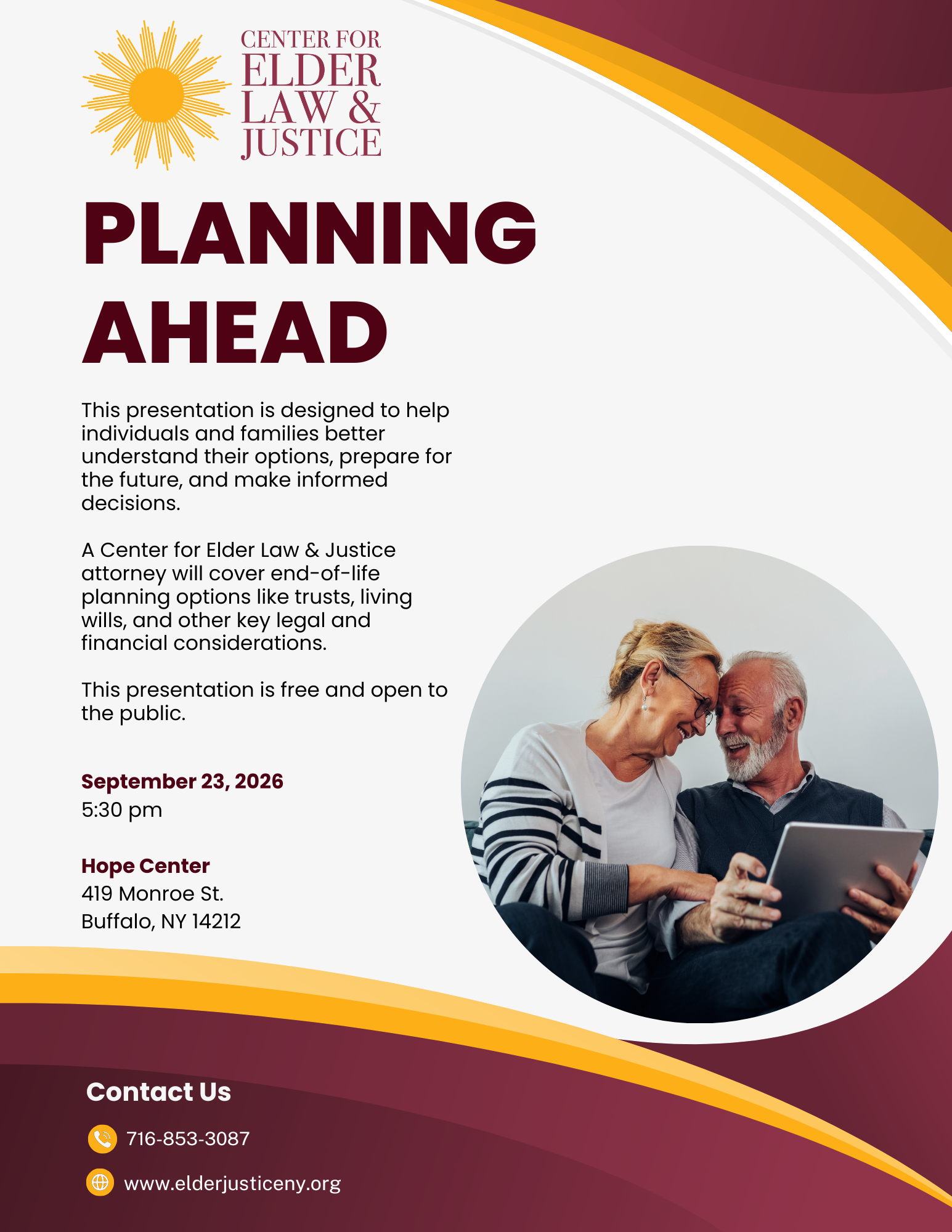 Planning Ahead