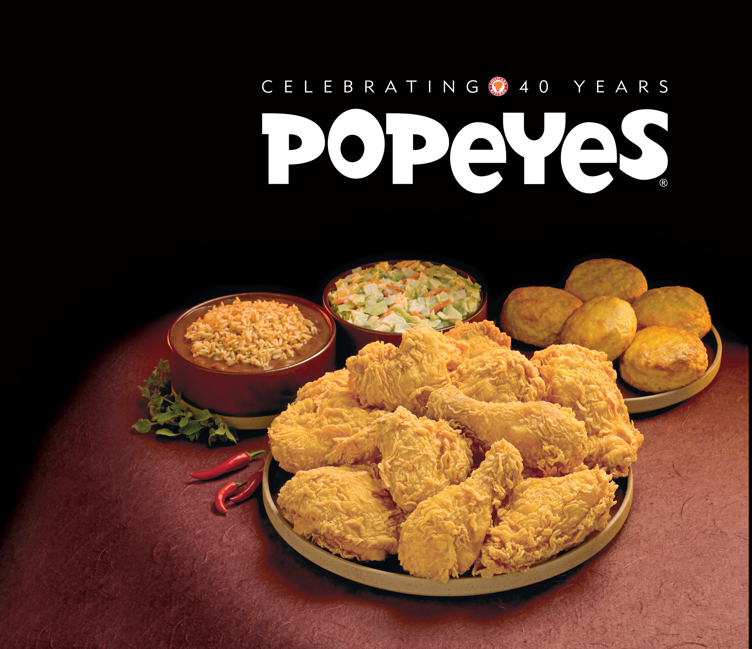 Popeye's 40 Year Anniversary Coffee Table Book