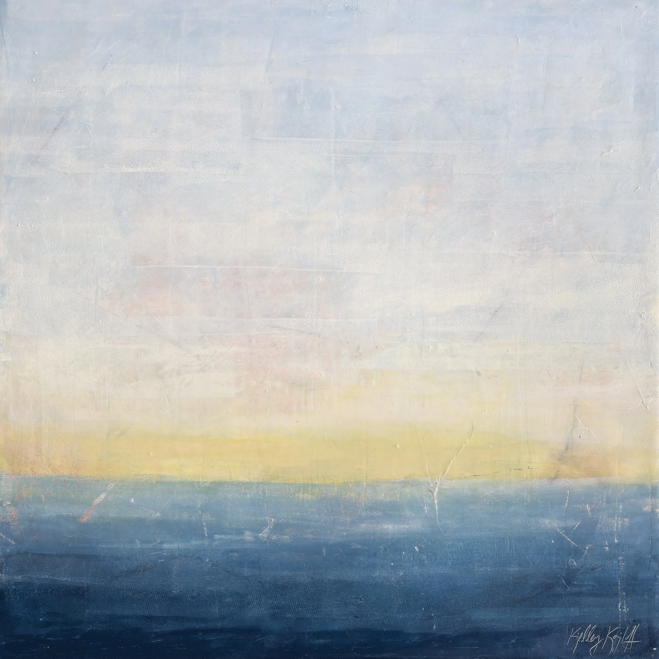 when she loved me, 24x24"
