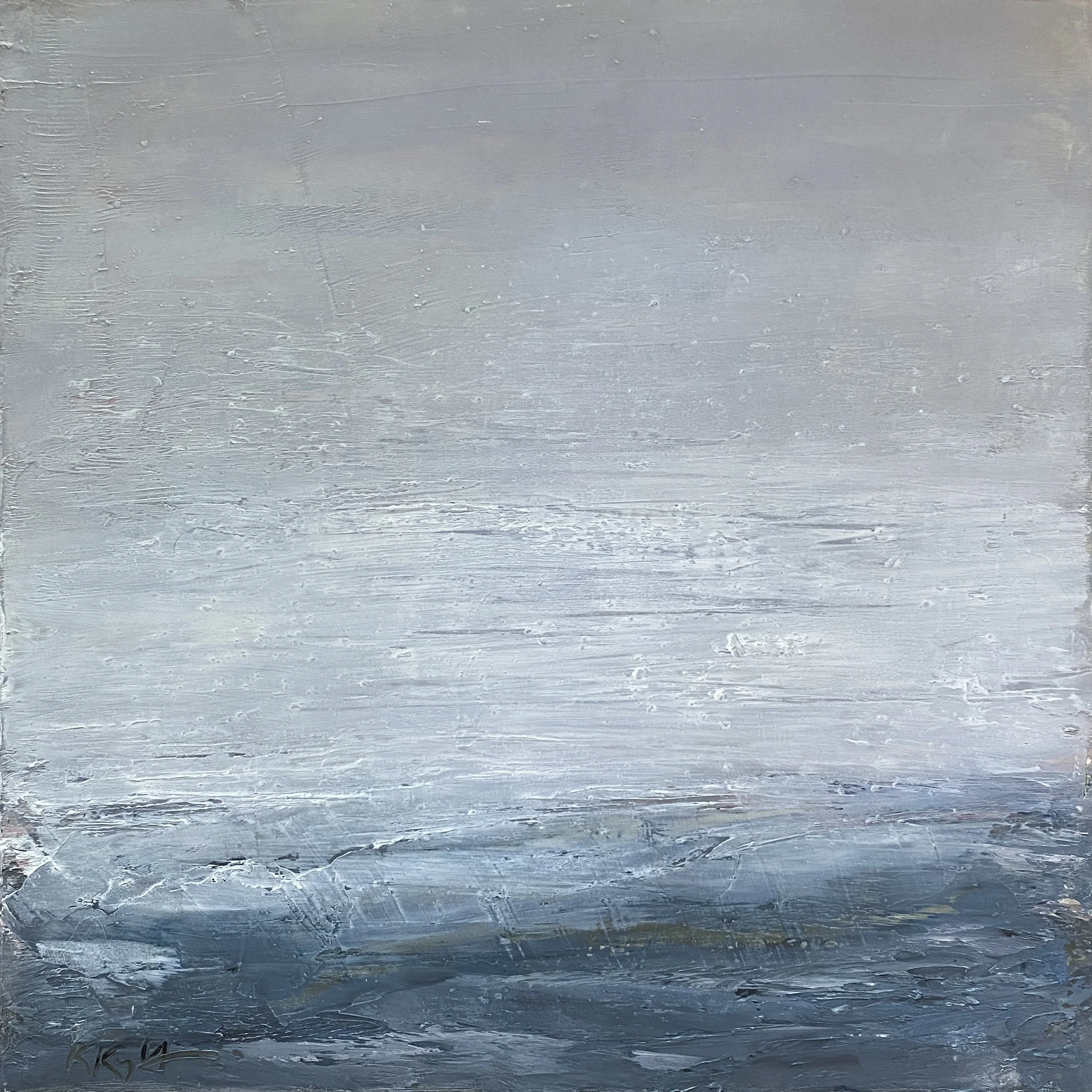 in a fog