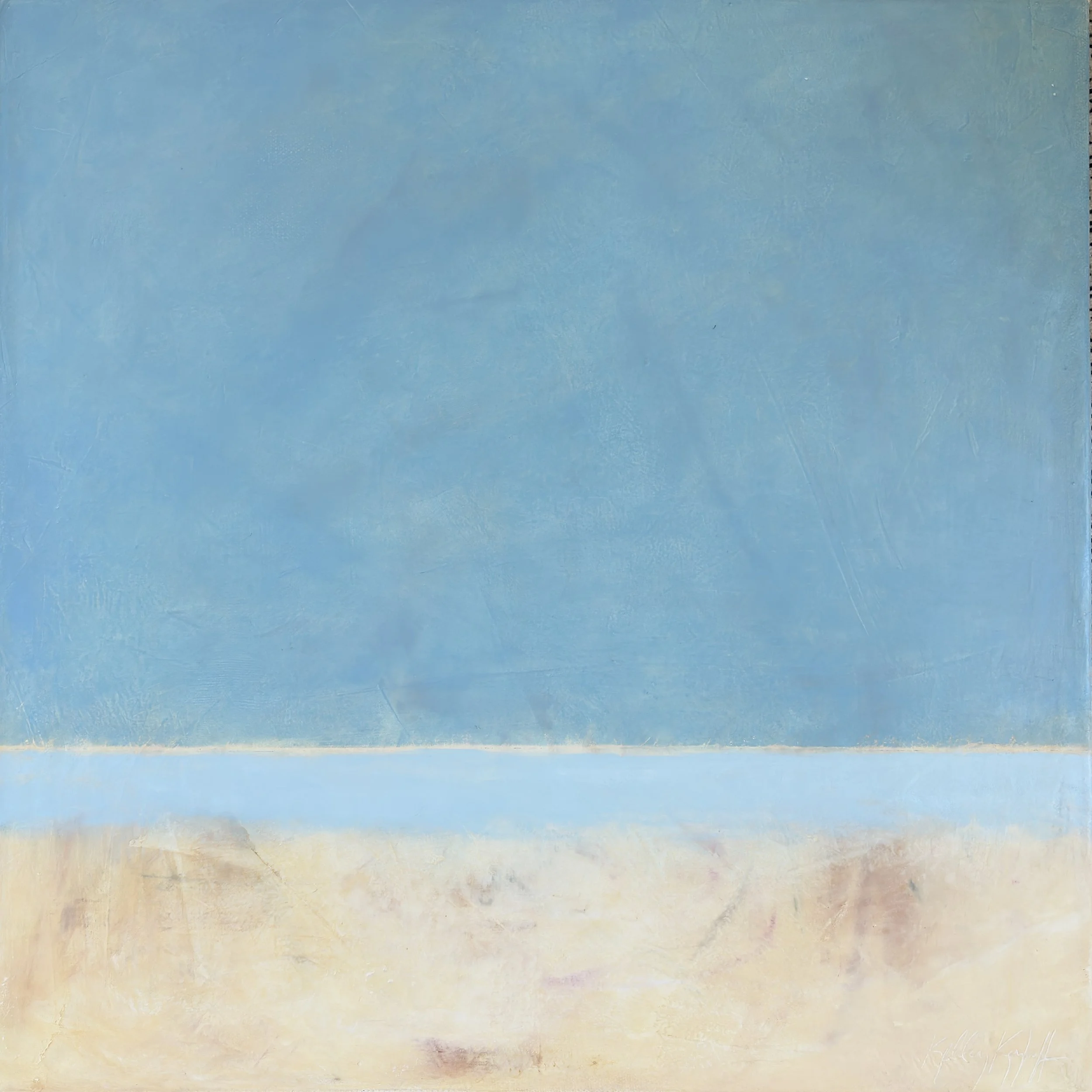 beach, early morning