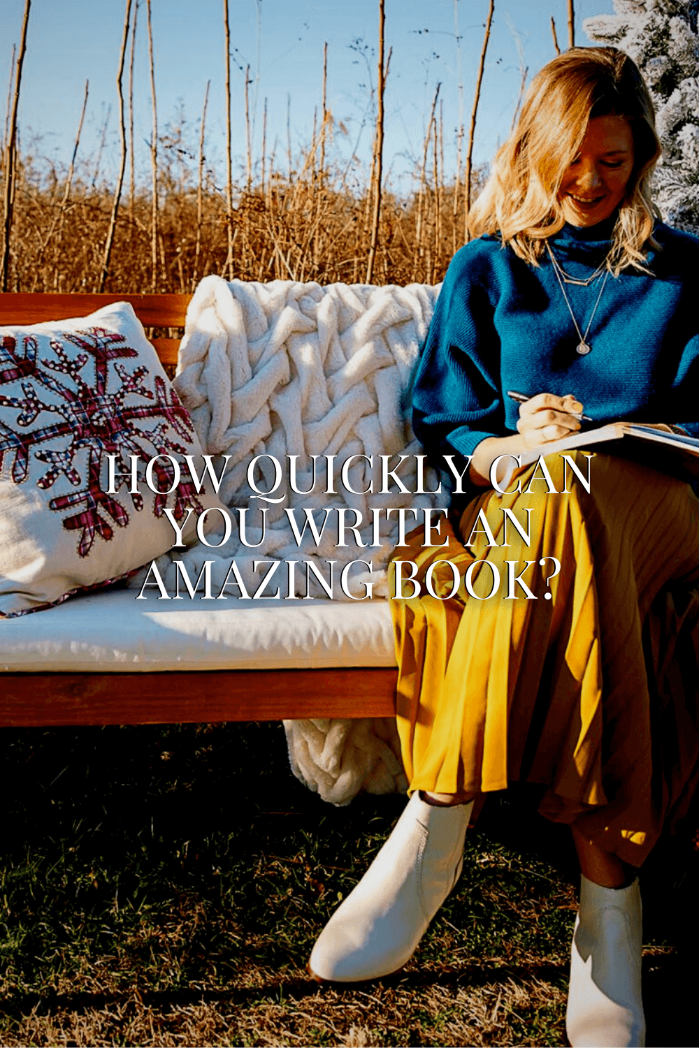 How Quickly Can You Write an Amazing Book?