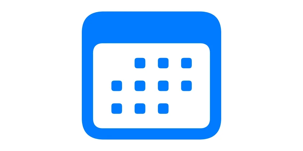 Calendar icon representing a weekly Saturday email