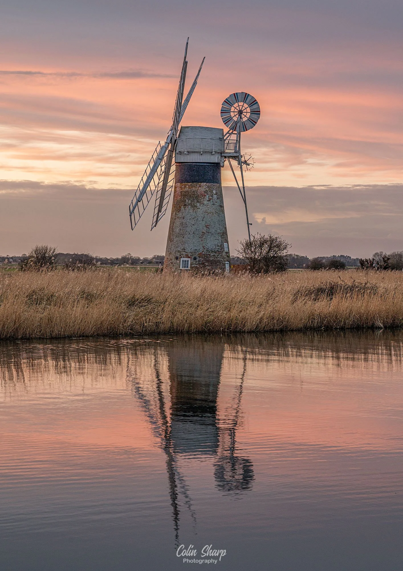 St Benet's Level Windpump, Norfolk Broads, Apr 26 