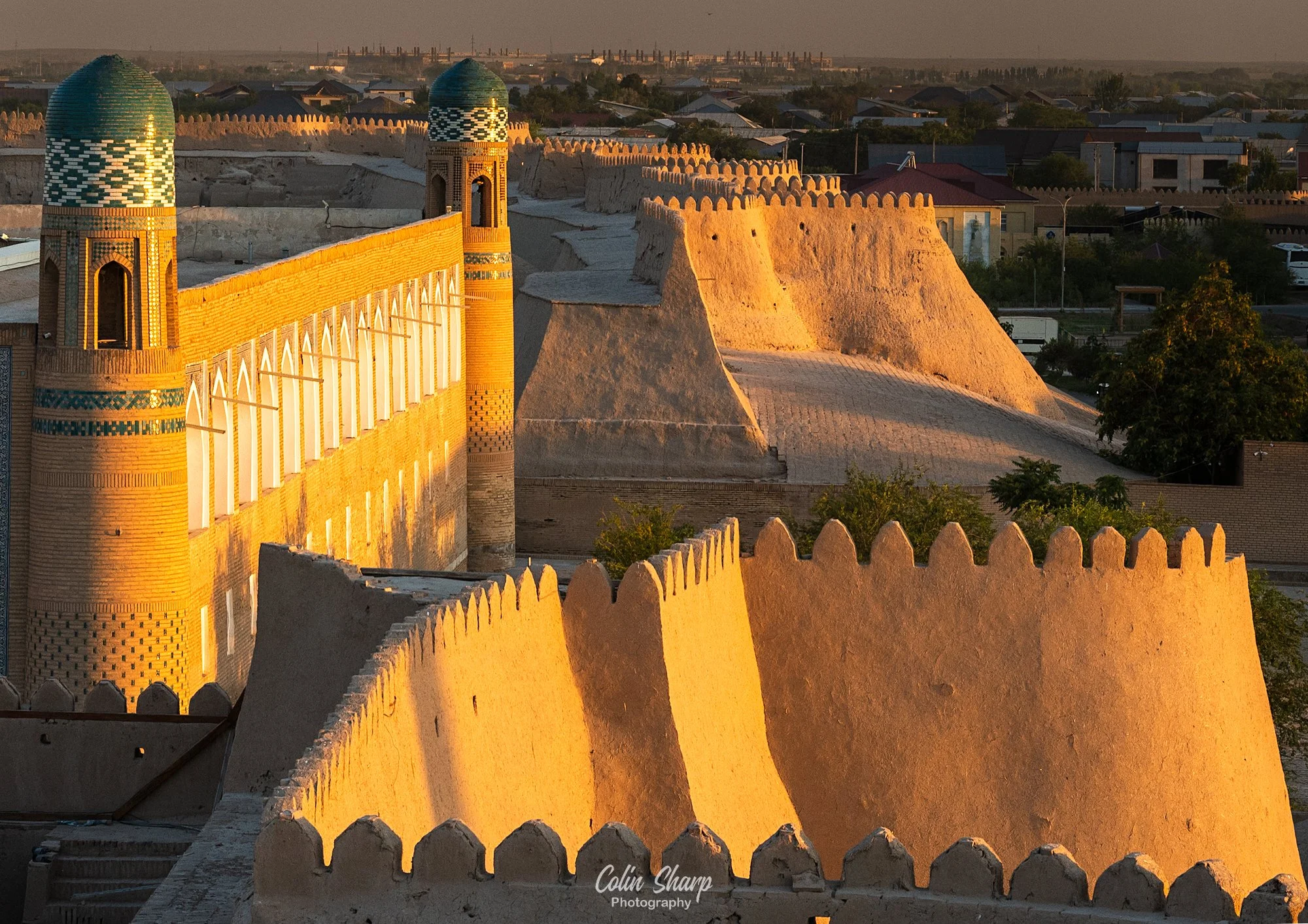 Khiva City Walls July 26