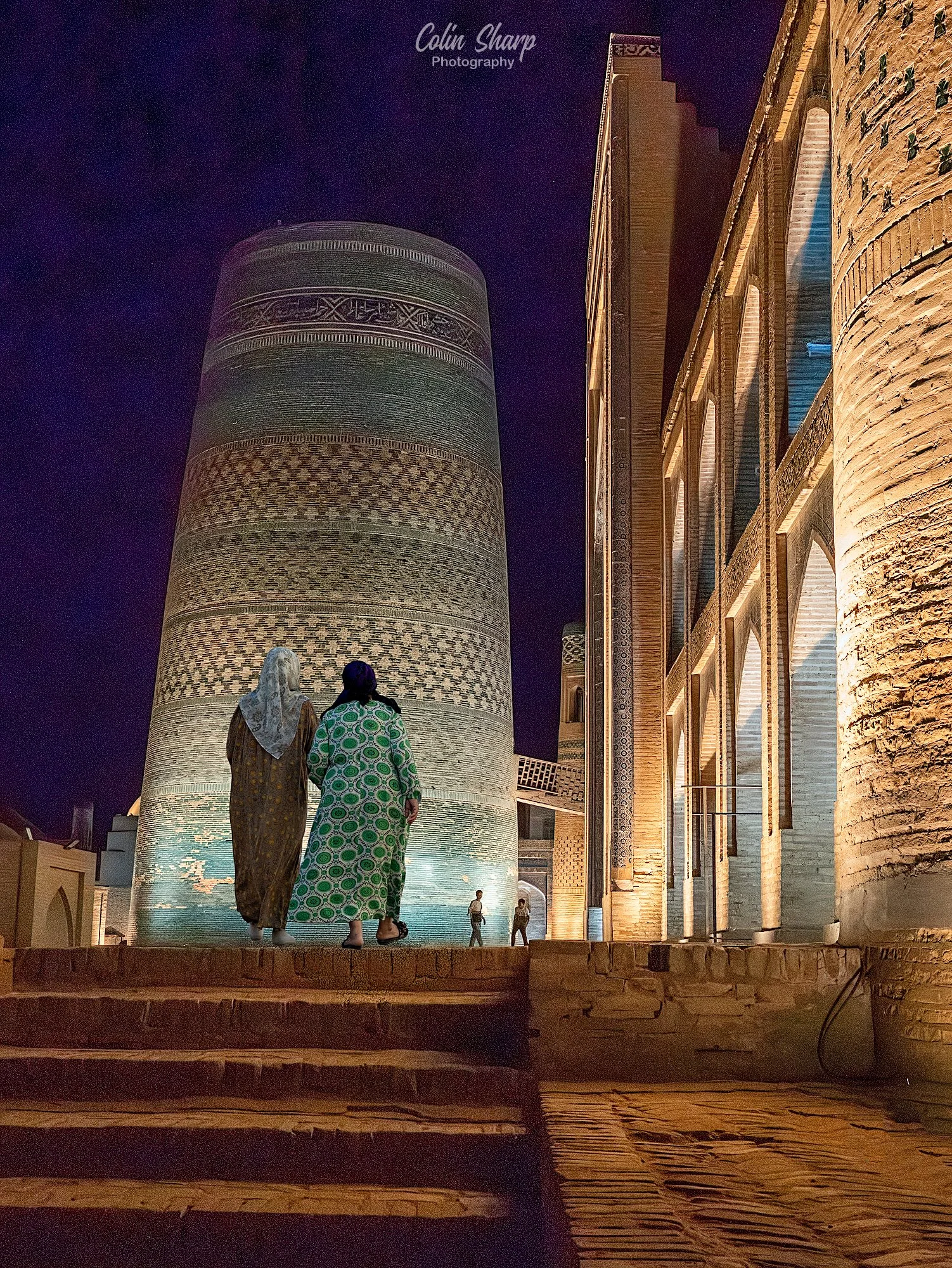 Going home, Kalta Minor, Khiva, July 26