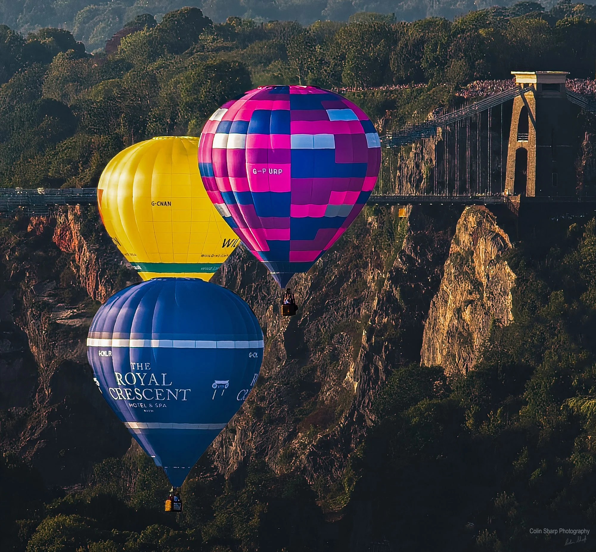 Bristol Balloons Over Avon Gorge