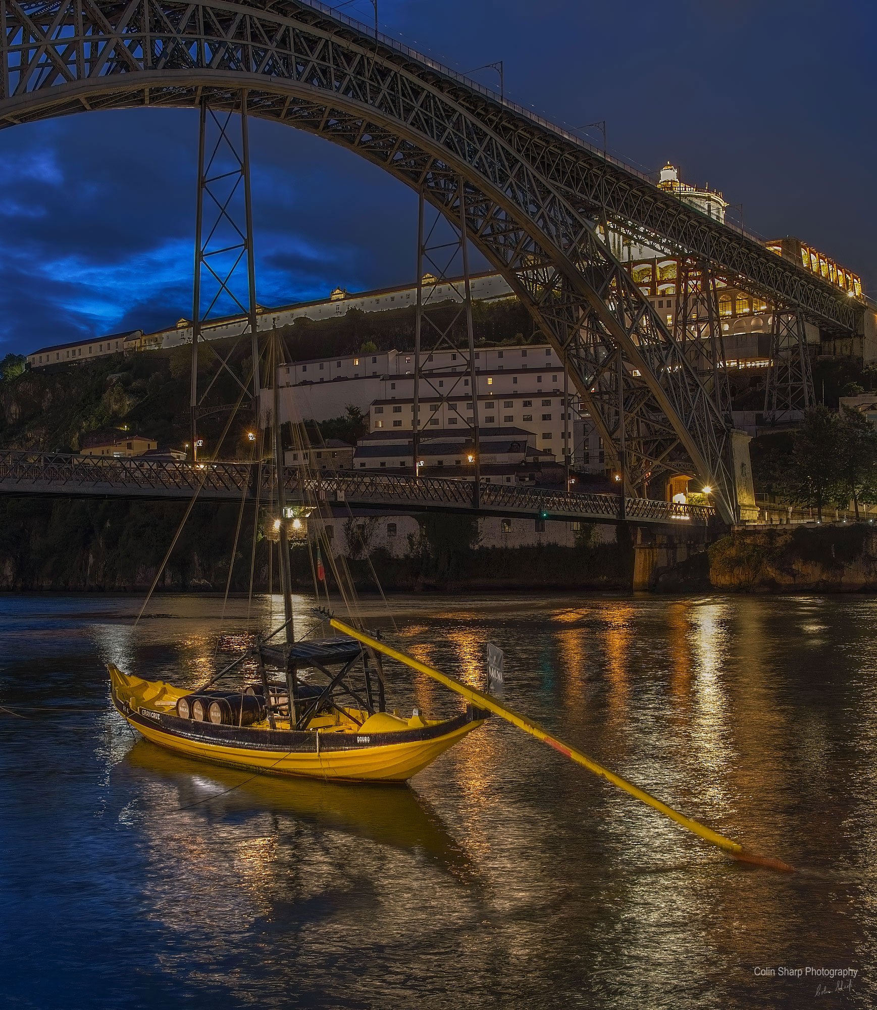 Porto Early Morning Yellow Boat