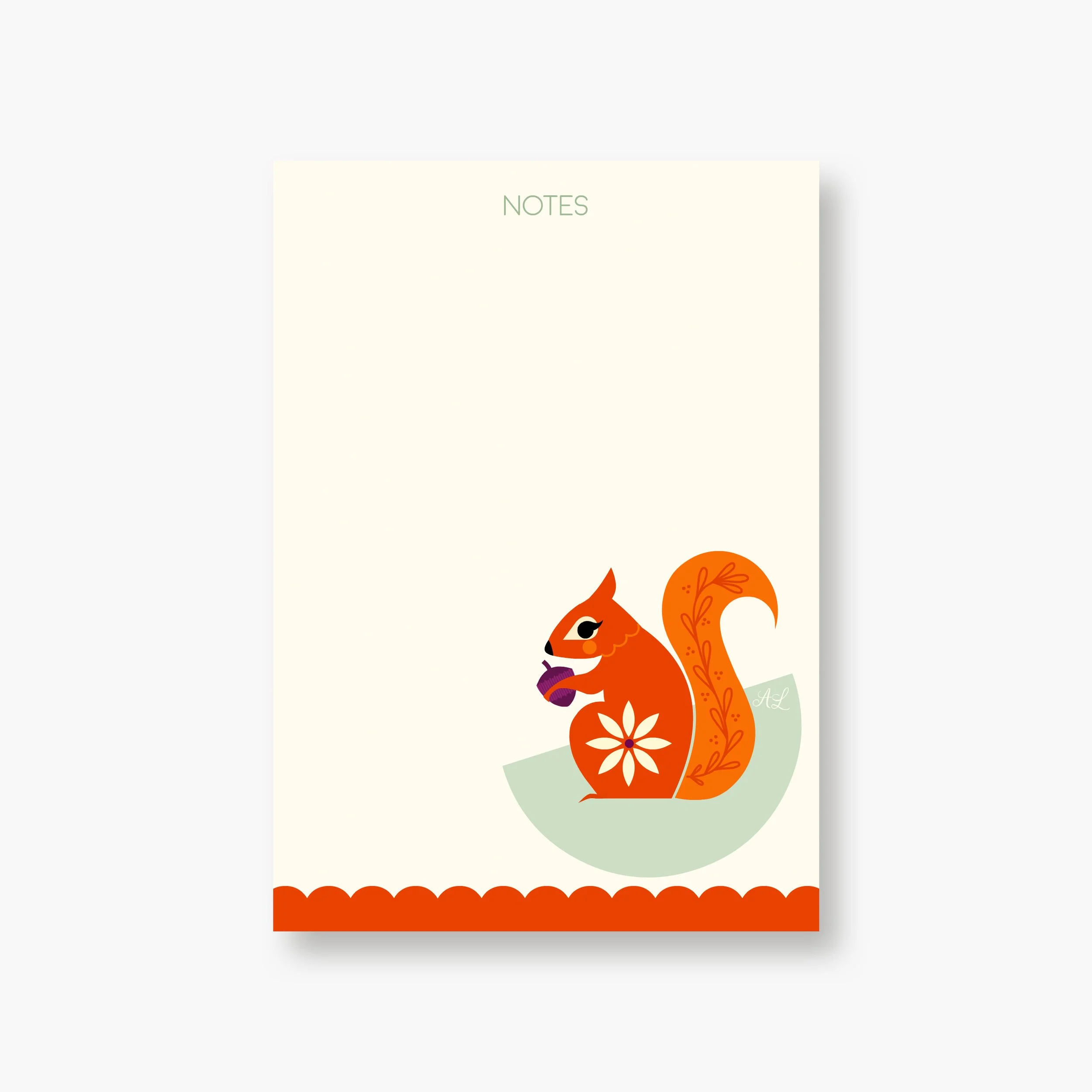 Squirrel Notepad
