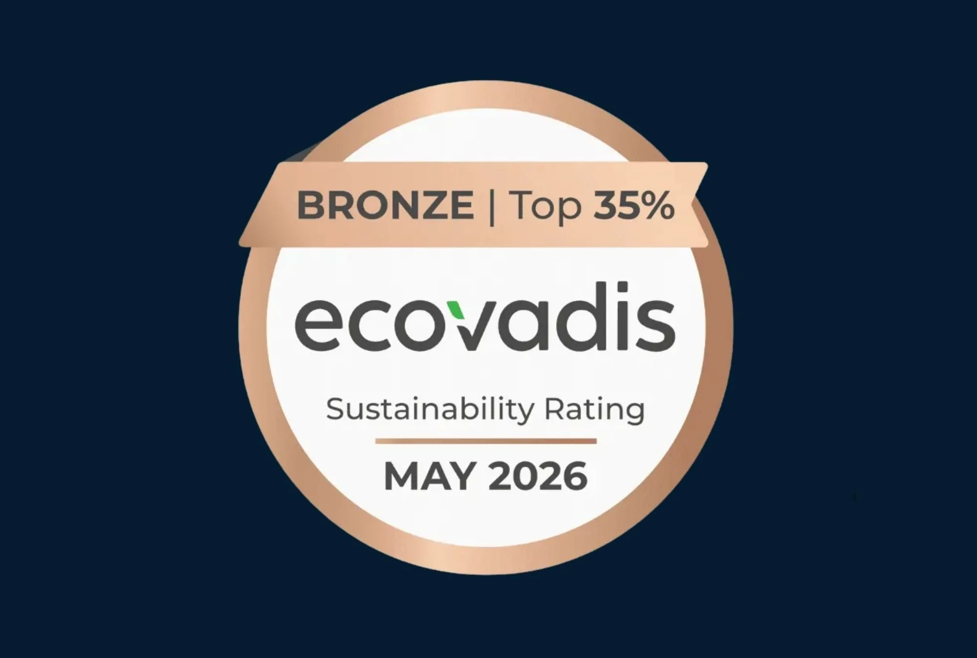 ASG Arrowsmith Earns EcoVadis Bronze Medal, Strengthening Commitment to Sustainable Manufacturing