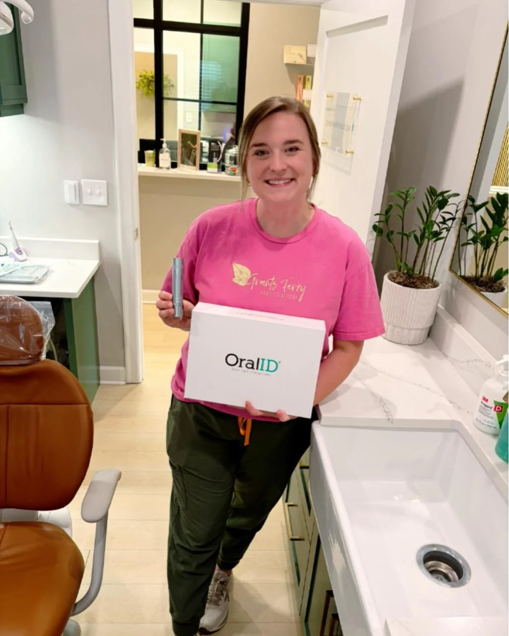 What if your routine dental visit could help detect something more serious?

At your hygiene appointment, we can perform an OralID oral cancer screening&mdash;a quick, painless exam that uses fluorescent light technology to help identify abnormal tis