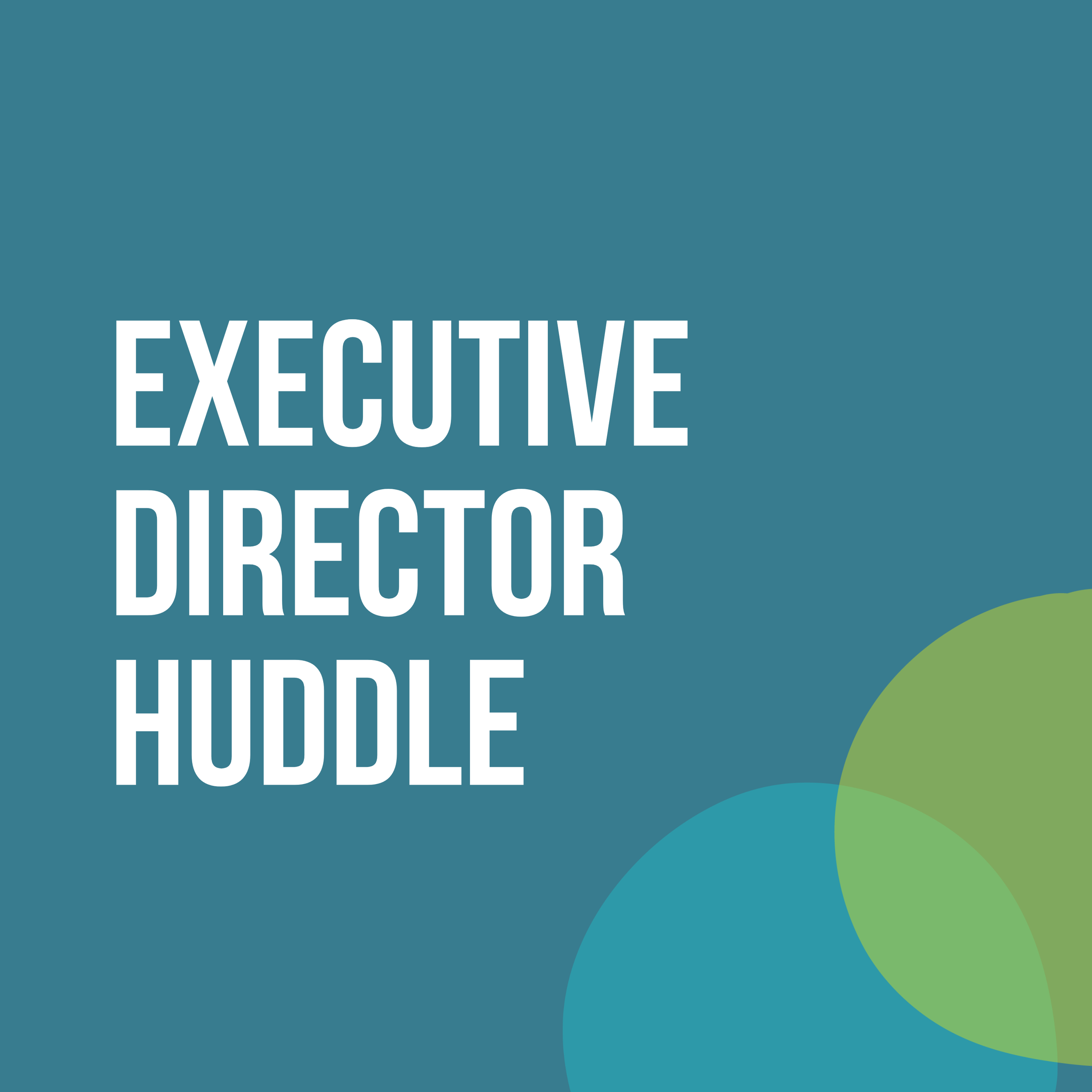Executive Director Huddle