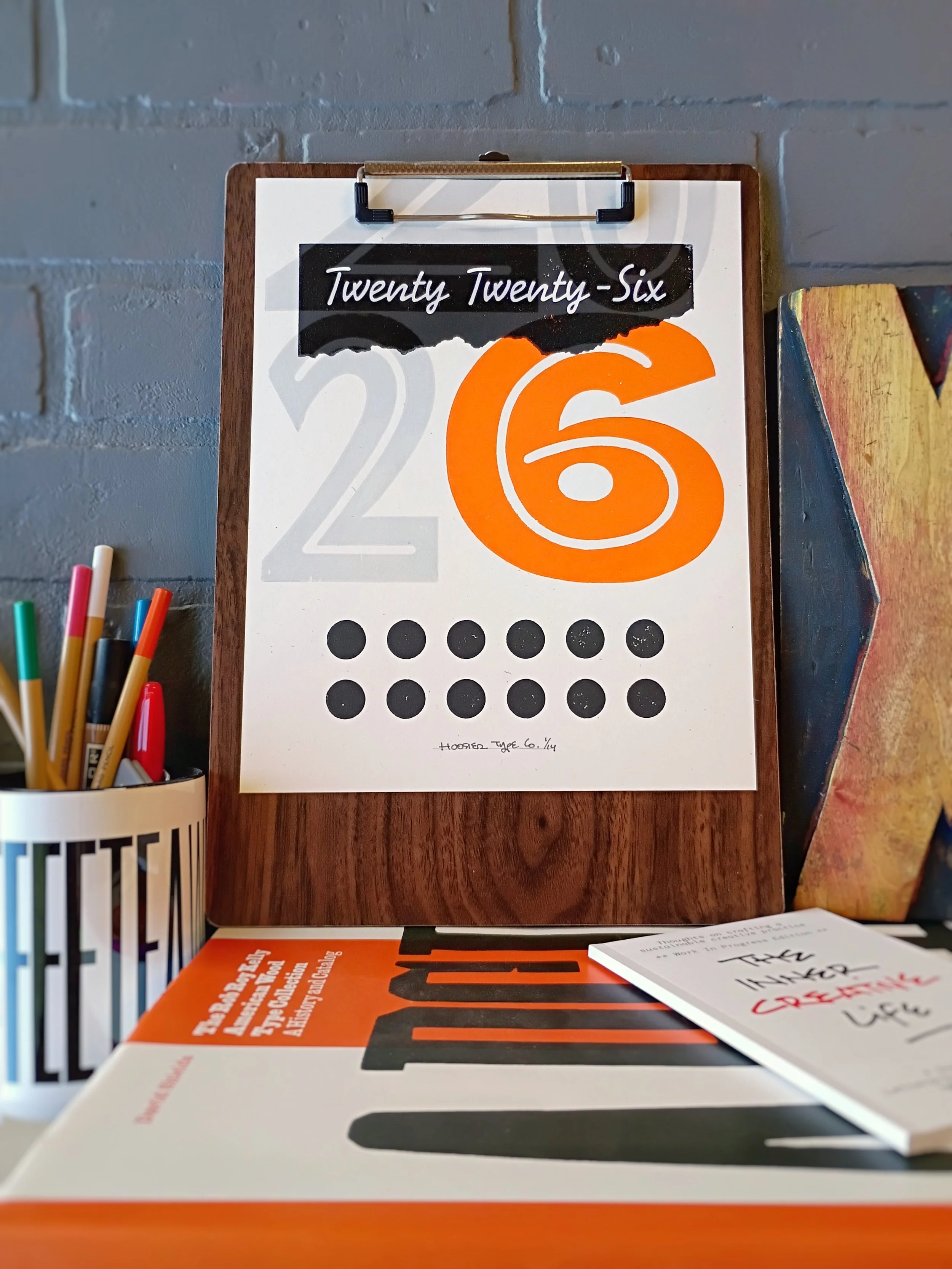 2026 Minimalist Calendar 8x10