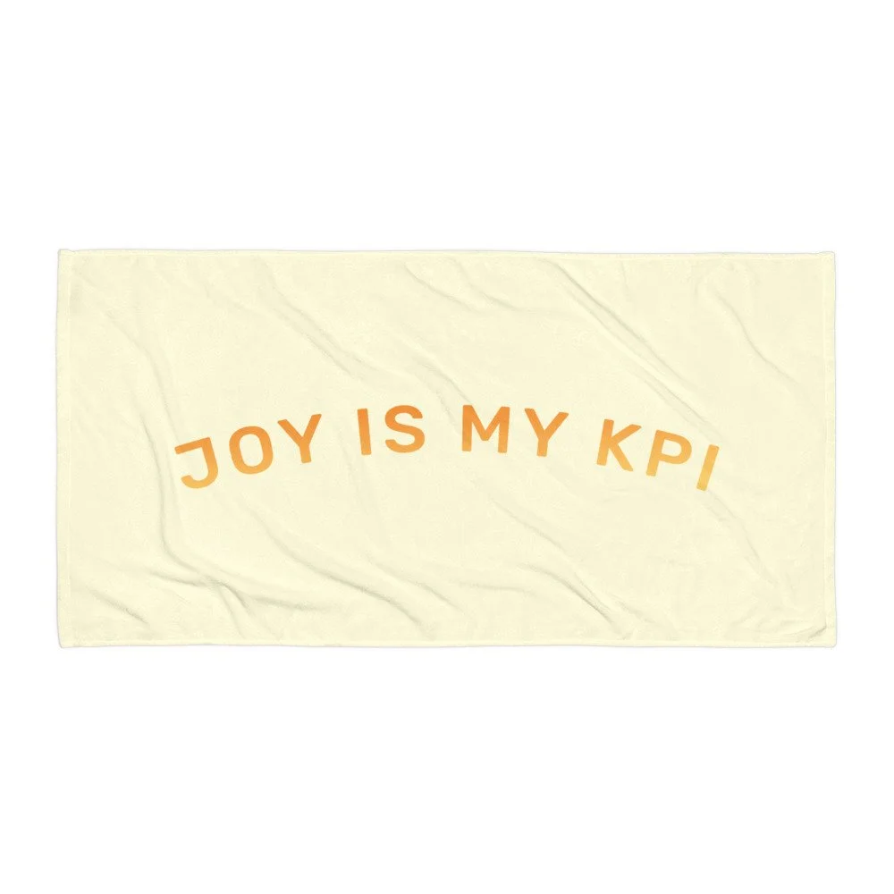 Joy is my KPI Towel
