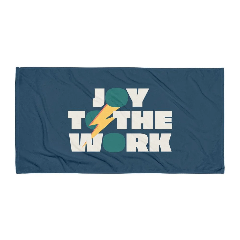 Joy to the Work Towel
