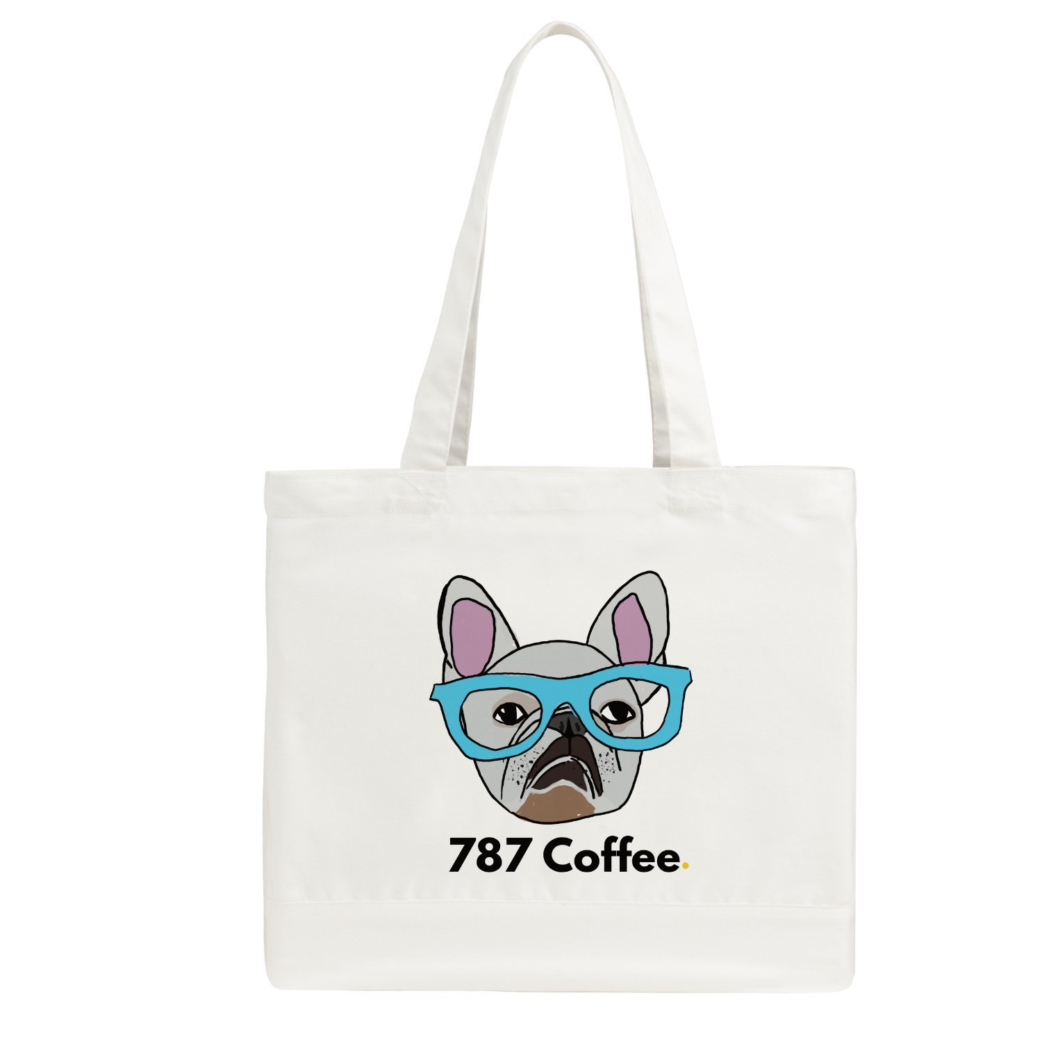 New tote bags coming all the time.
our customers love them
Cost: $40.
Designed and printed in NYC
Polo our mascot and beloved dog.