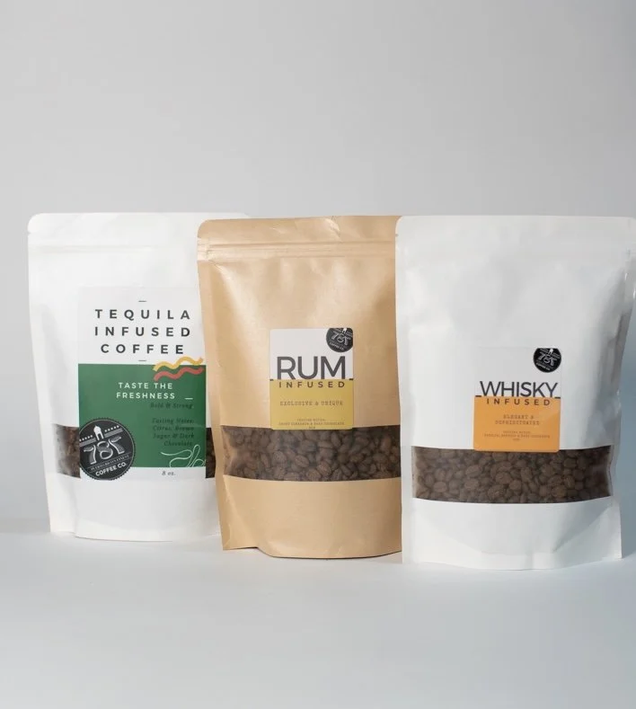 Rum Infused Coffee Beans — 787 Coffee