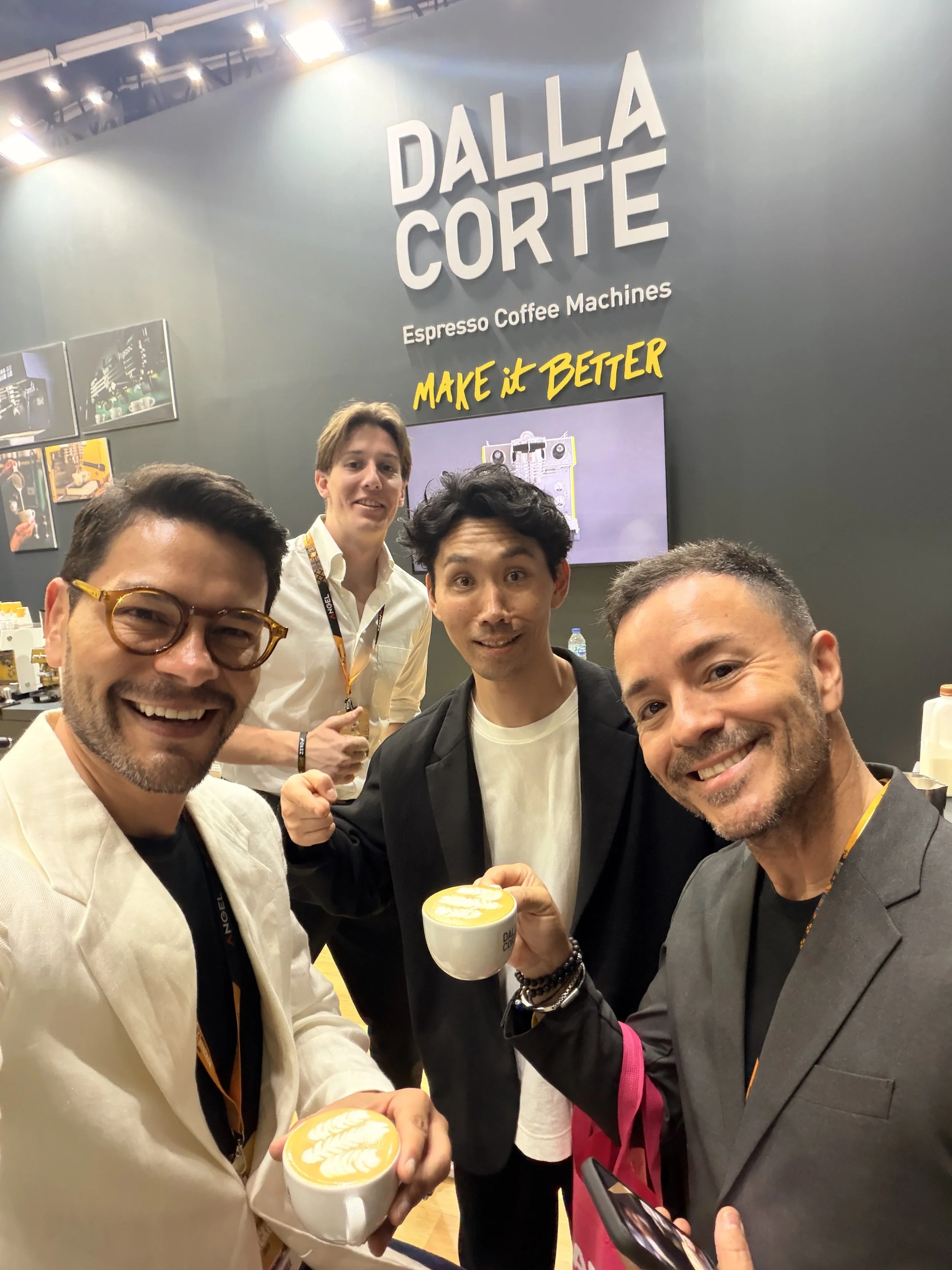 Brandon Peña of 787 Coffee at World of Coffee Bangkok 2026, BITEC.