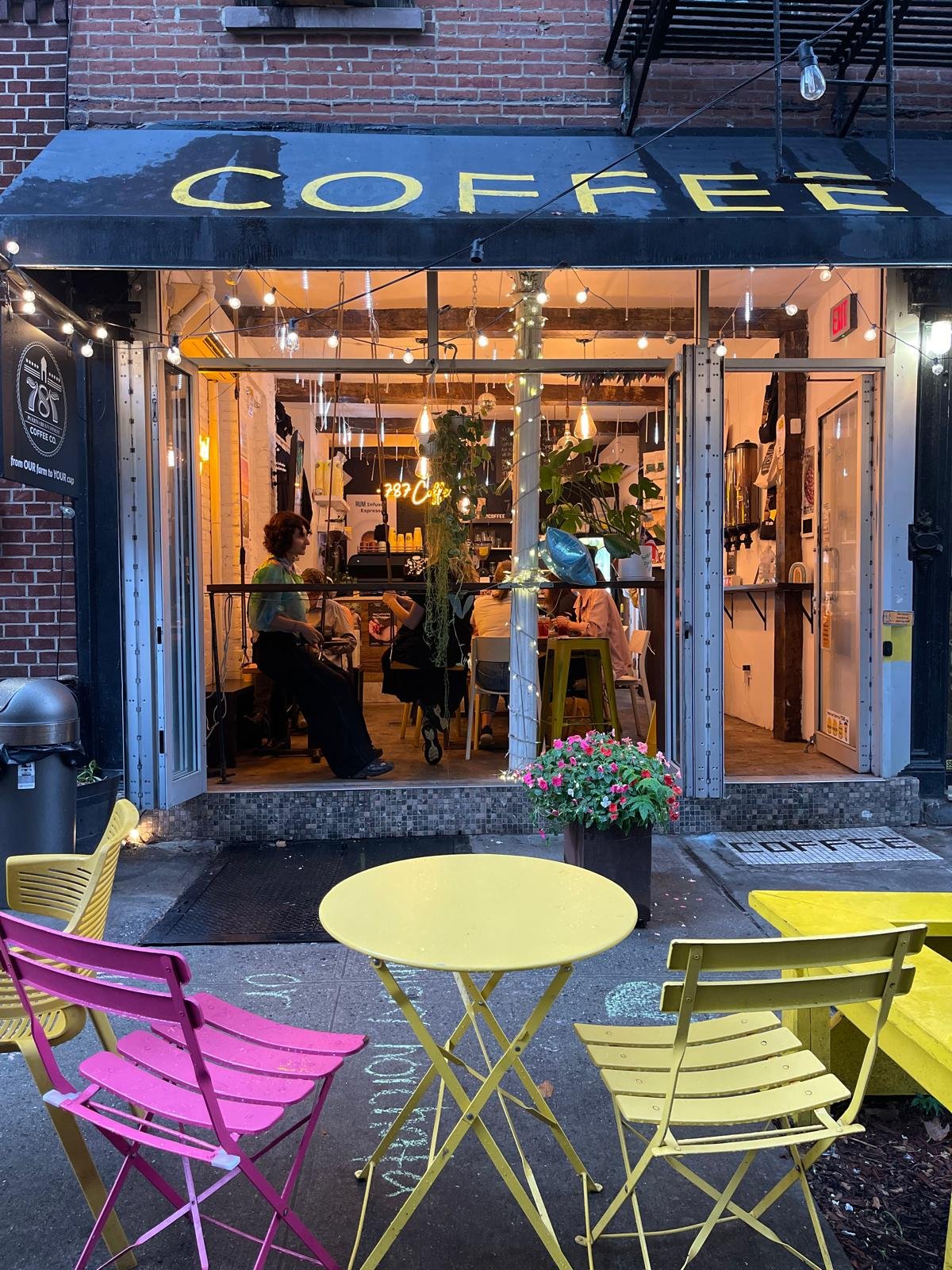 787 coffee best coffee shop in the east village 131 e. 7th st nyc
