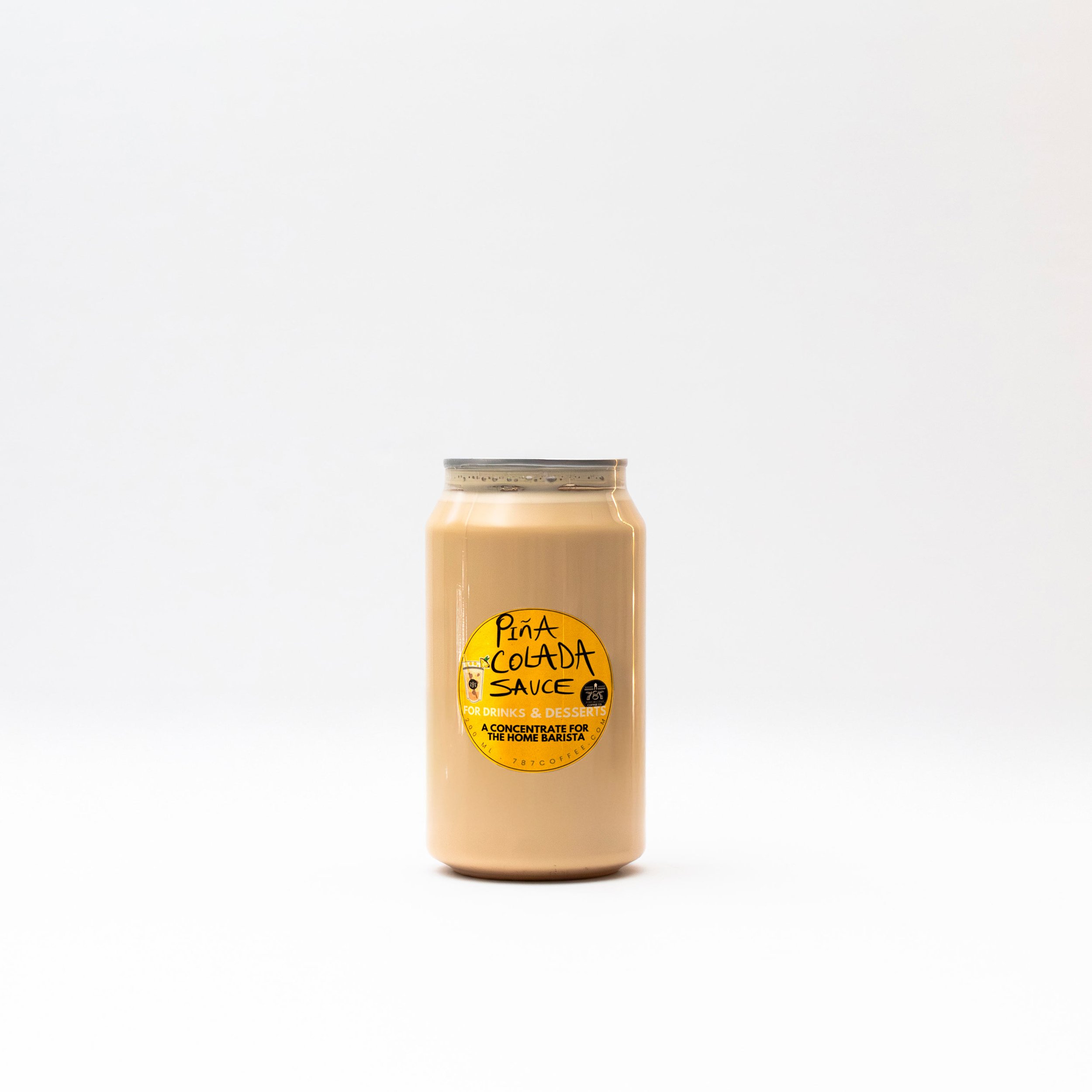 Iced Pina Colada Latte Can for weddings, corporate meeting, events, by 787 coffee
