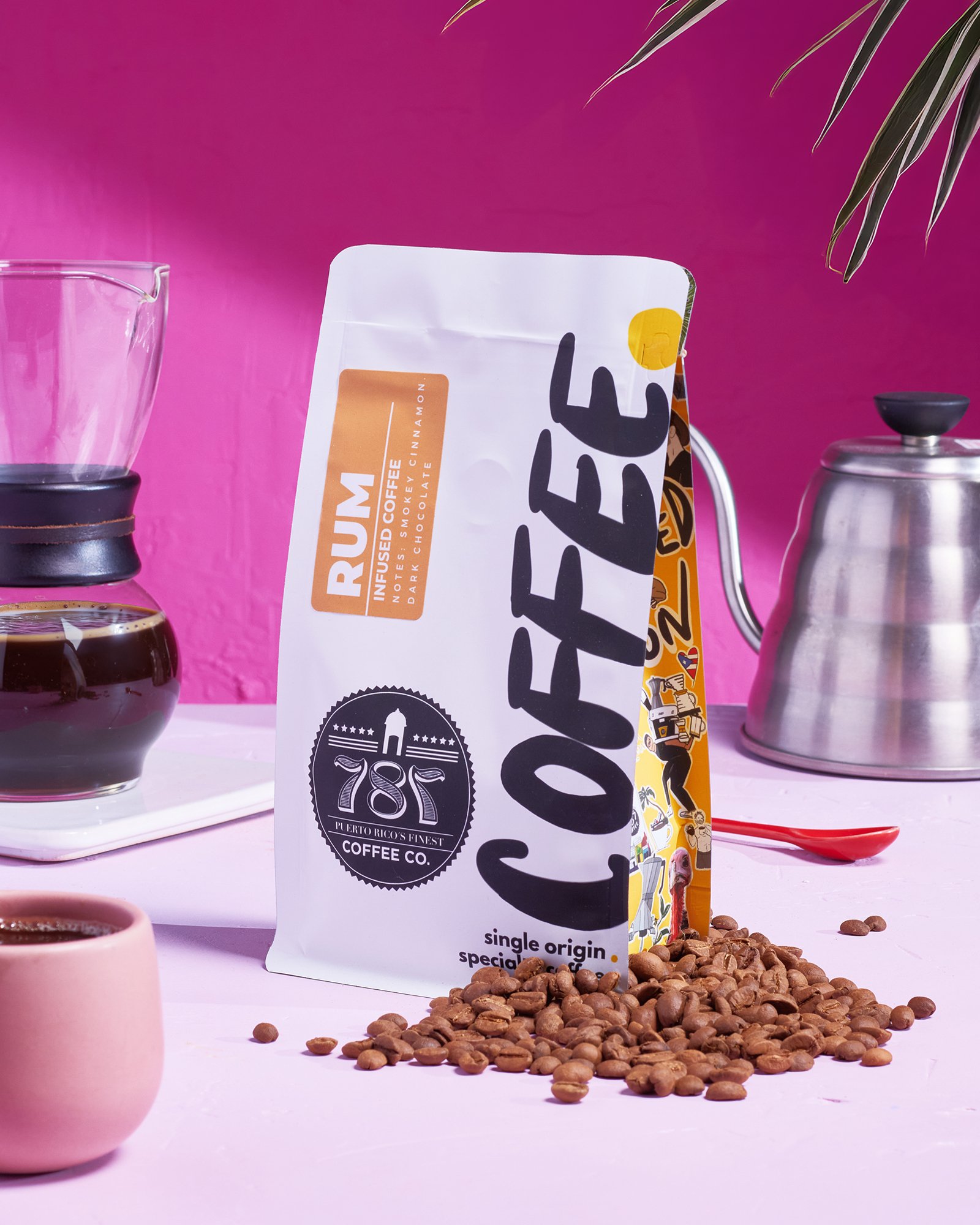 Rum Infused Coffee Beans- Artisan Coffee