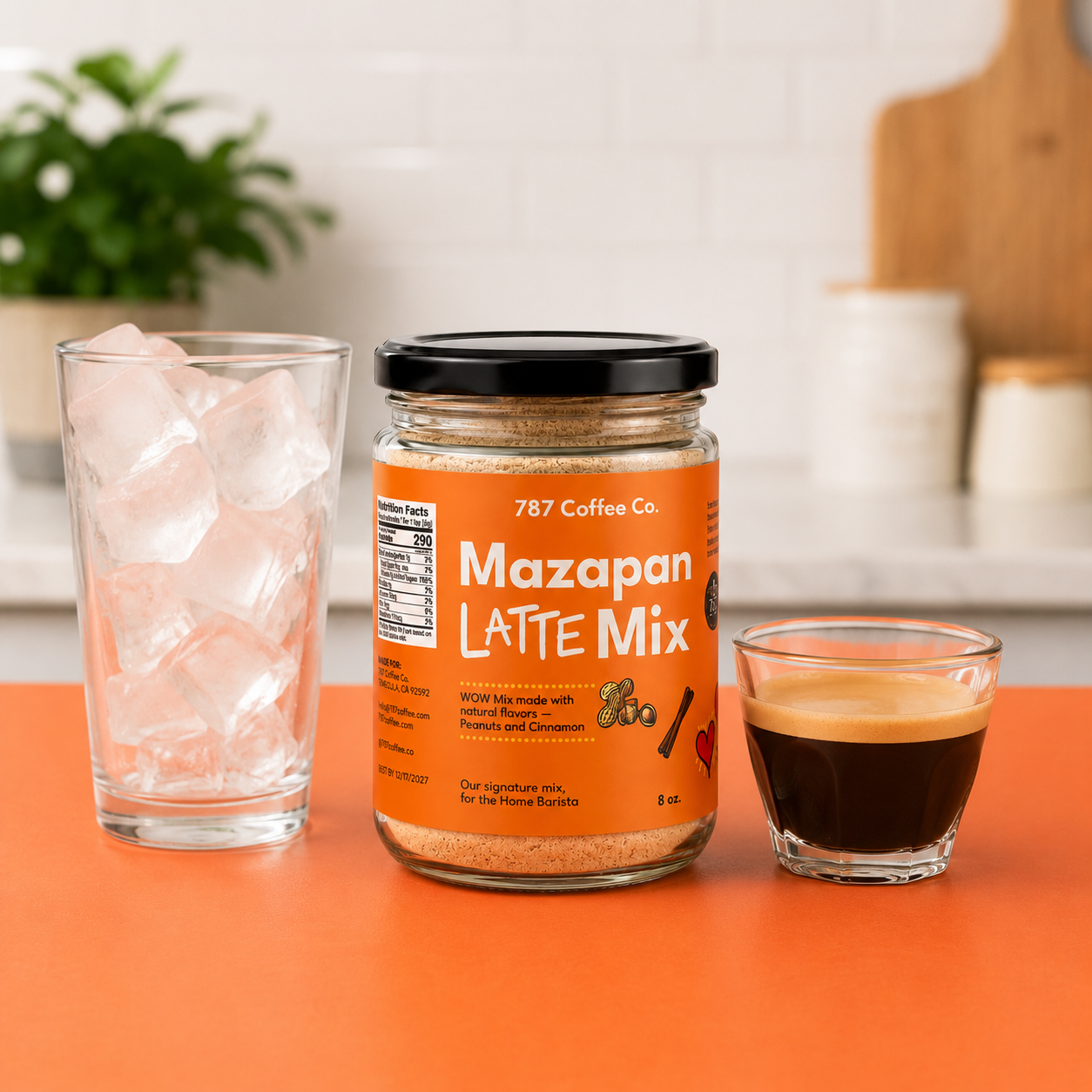 Mazapán Latte Mix — Peanut Cinnamon Latte Powder for Home Baristas