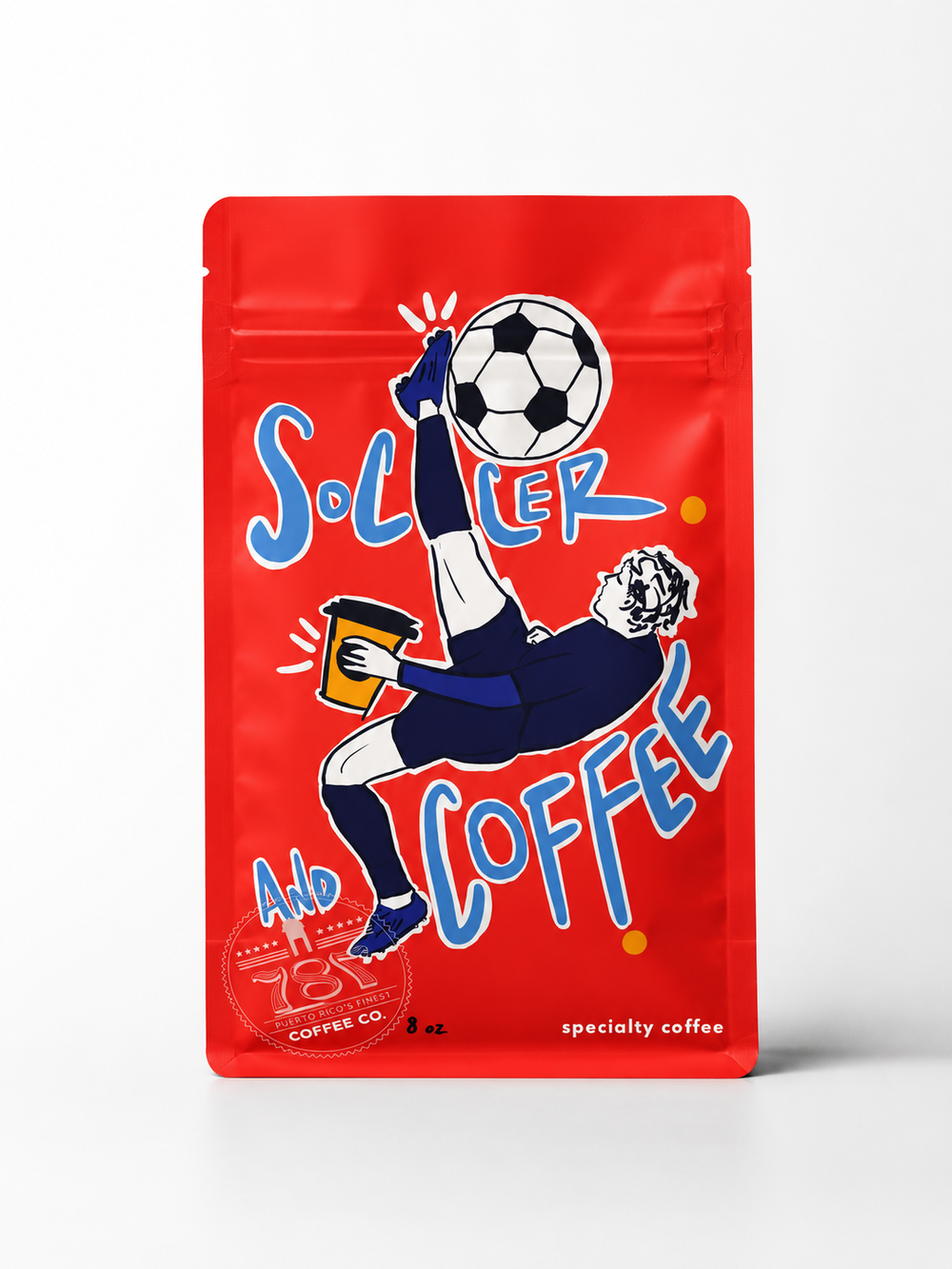 Soccer & Coffee Specialty Coffee Bag — Limited Edition Puerto