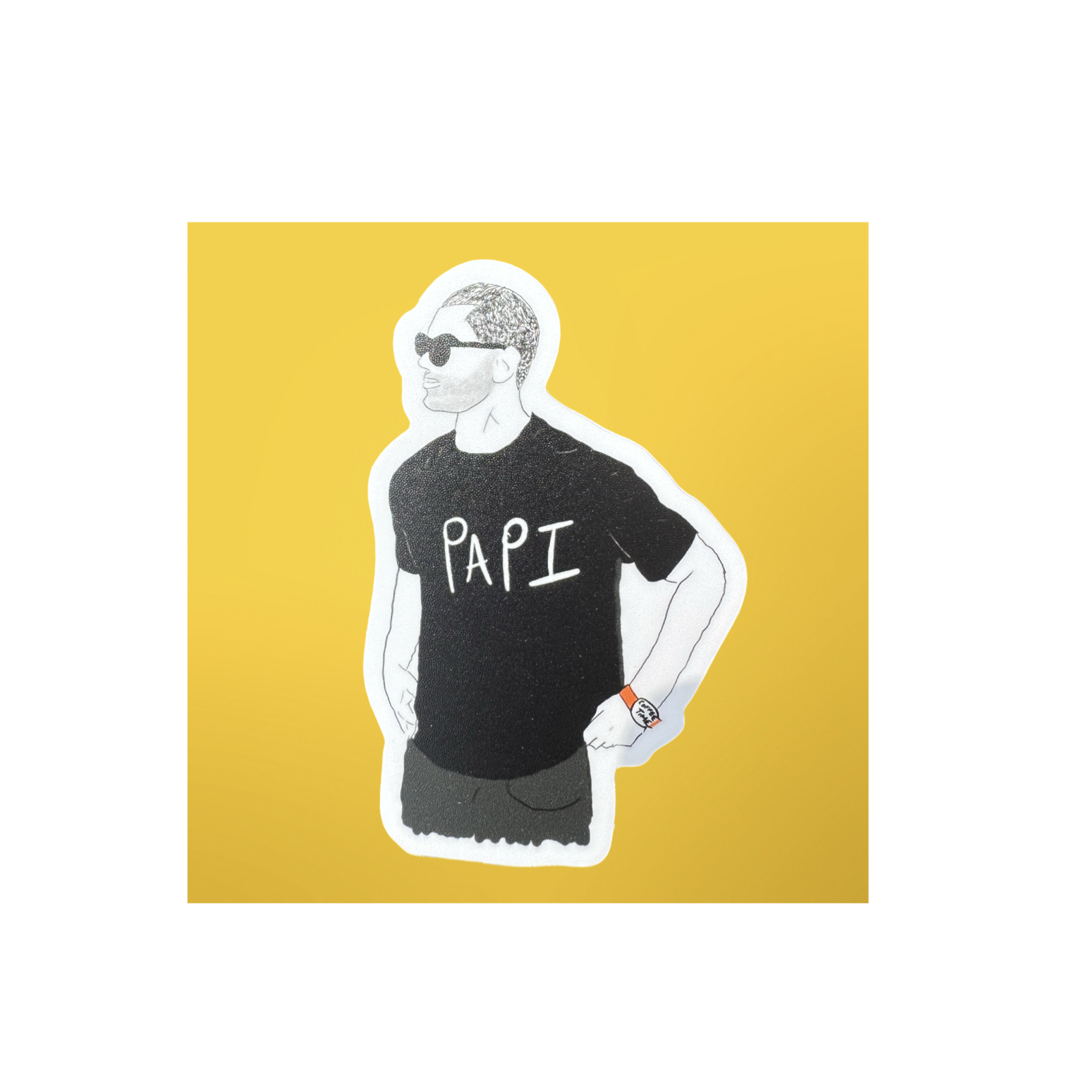 PAPI Sticker by 787 Coffee
